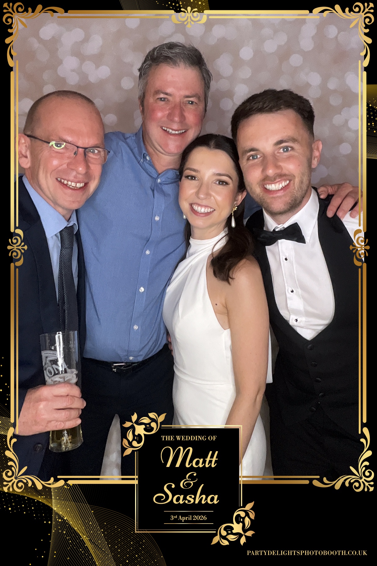 Matt and Sasha Wedding | View more photos from the event at gallery.partydelightsphotobooth.co.uk/u/PartyDelightsPhotoBooth/Matt-and-Sasha-Wedding