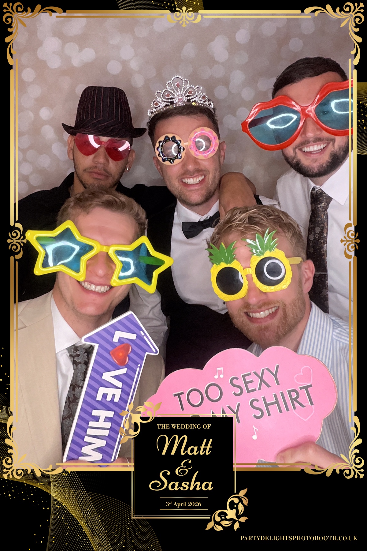 Matt and Sasha Wedding | View more photos from the event at gallery.partydelightsphotobooth.co.uk/u/PartyDelightsPhotoBooth/Matt-and-Sasha-Wedding