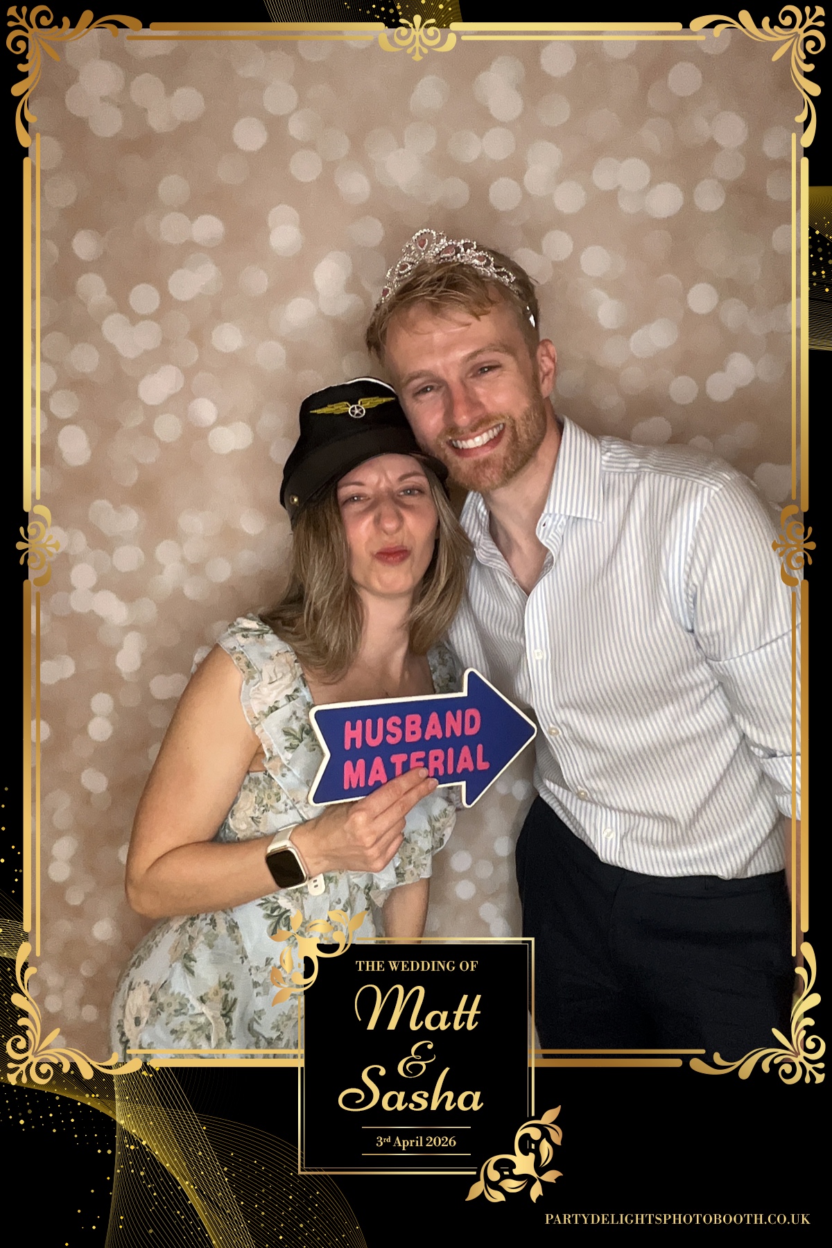 Matt and Sasha Wedding | View more photos from the event at gallery.partydelightsphotobooth.co.uk/u/PartyDelightsPhotoBooth/Matt-and-Sasha-Wedding