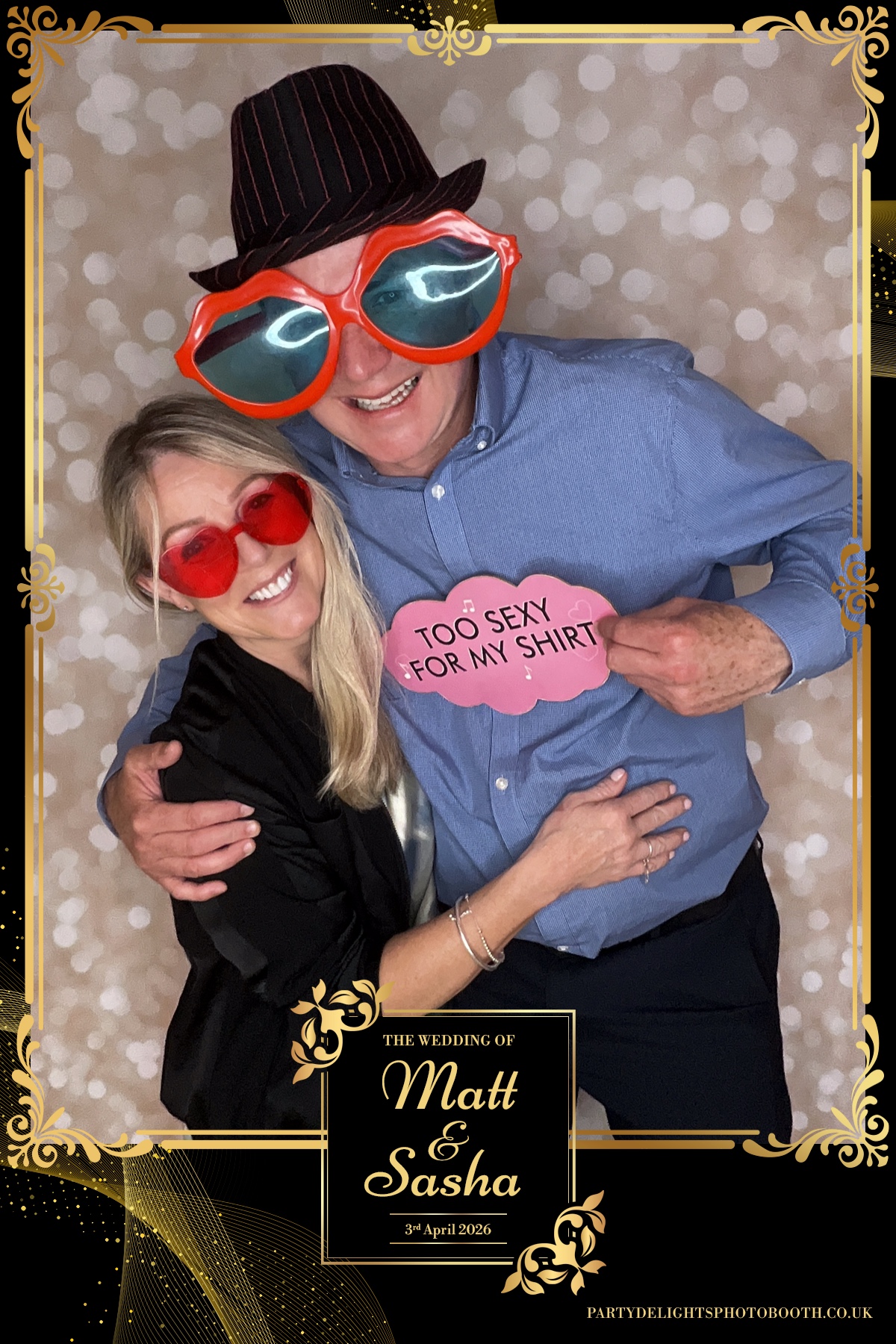 Matt and Sasha Wedding | View more photos from the event at gallery.partydelightsphotobooth.co.uk/u/PartyDelightsPhotoBooth/Matt-and-Sasha-Wedding