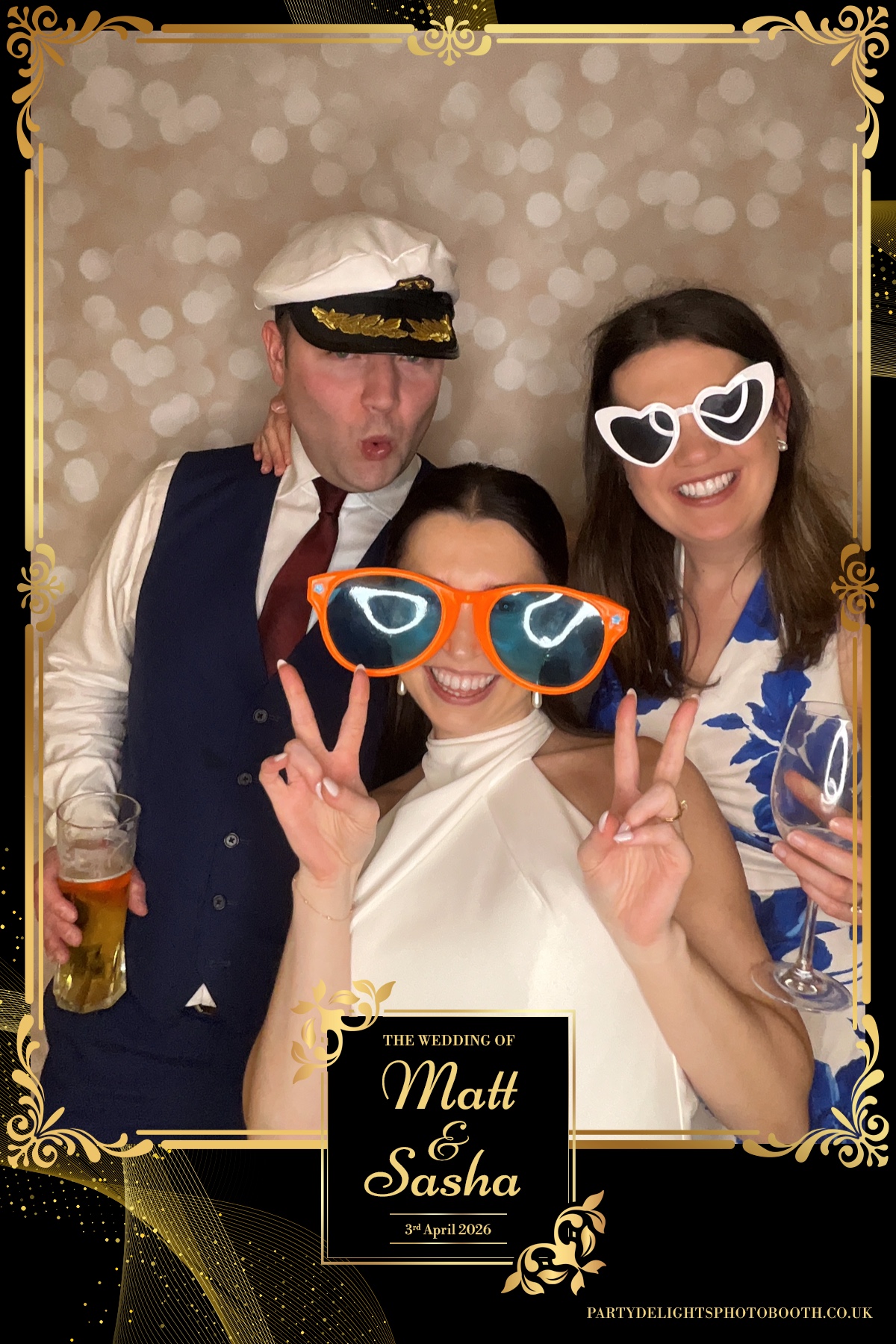 Matt and Sasha Wedding | View more photos from the event at gallery.partydelightsphotobooth.co.uk/u/PartyDelightsPhotoBooth/Matt-and-Sasha-Wedding