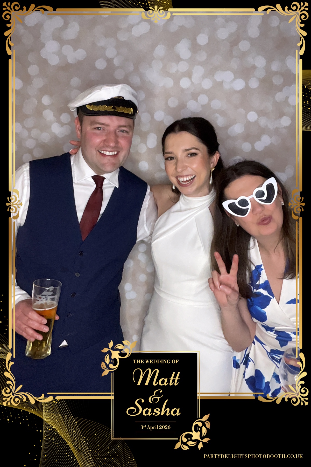 Matt and Sasha Wedding | View more photos from the event at gallery.partydelightsphotobooth.co.uk/u/PartyDelightsPhotoBooth/Matt-and-Sasha-Wedding