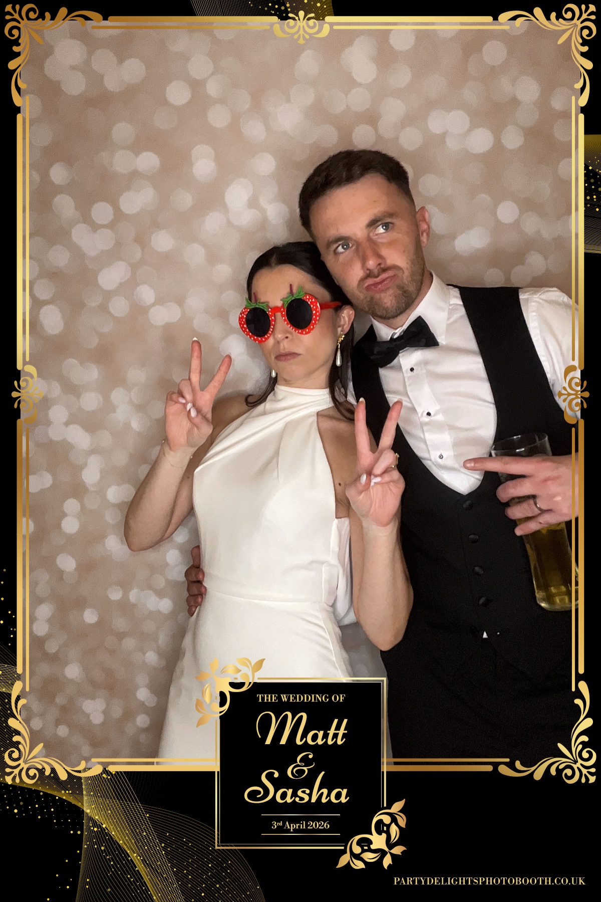 Matt and Sasha Wedding | View more photos from the event at gallery.partydelightsphotobooth.co.uk/u/PartyDelightsPhotoBooth/Matt-and-Sasha-Wedding