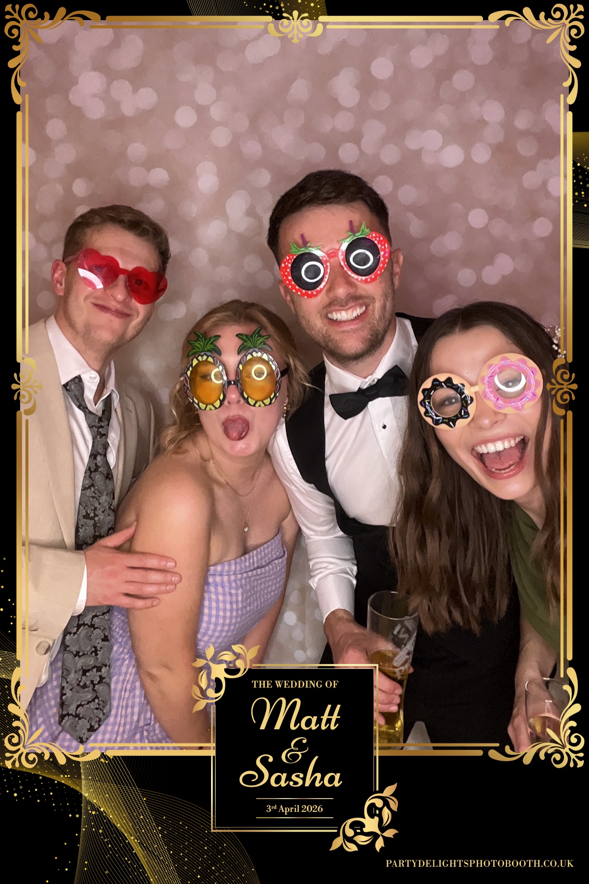 Matt and Sasha Wedding | View more photos from the event at gallery.partydelightsphotobooth.co.uk/u/PartyDelightsPhotoBooth/Matt-and-Sasha-Wedding