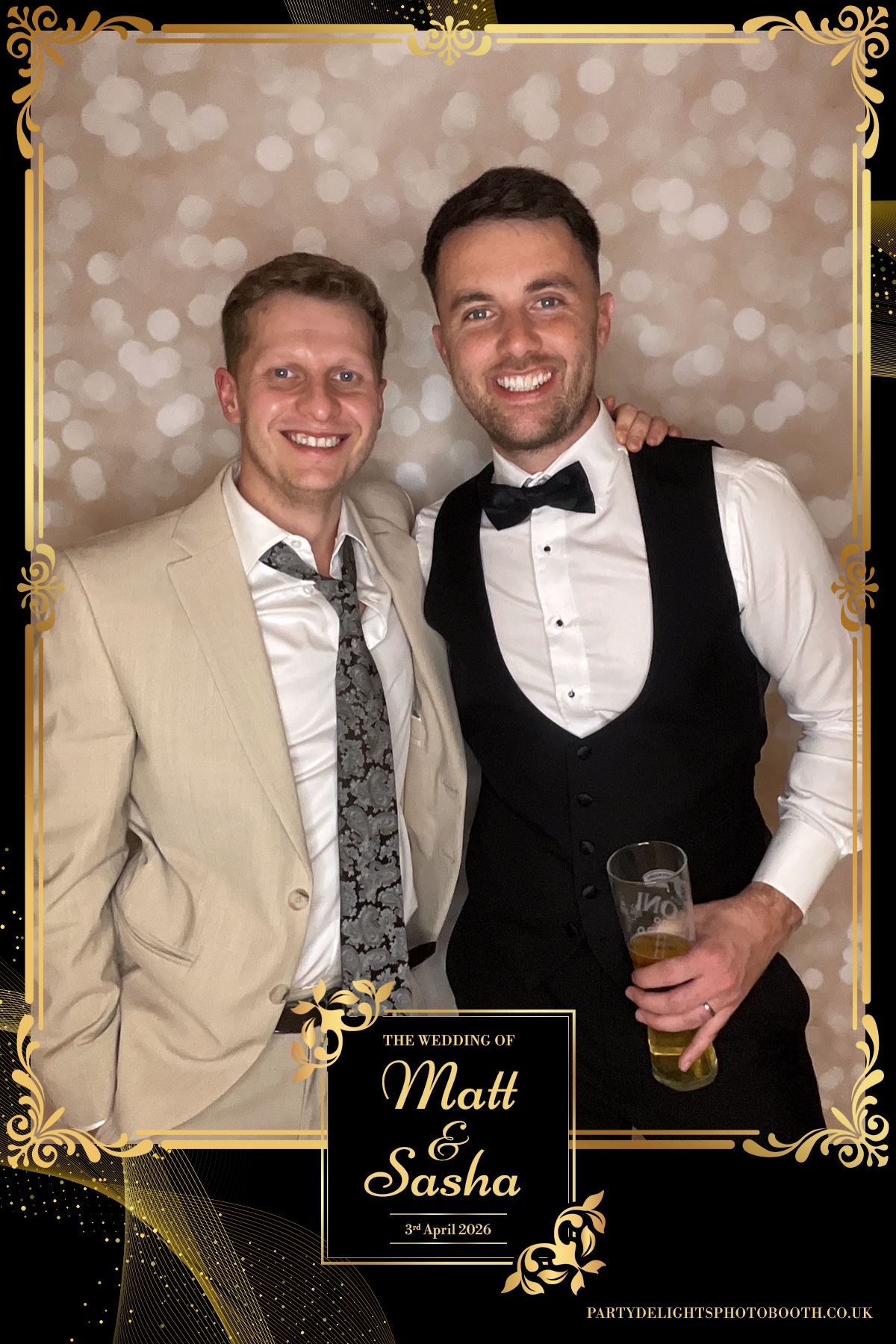 Matt and Sasha Wedding | View more photos from the event at gallery.partydelightsphotobooth.co.uk/u/PartyDelightsPhotoBooth/Matt-and-Sasha-Wedding