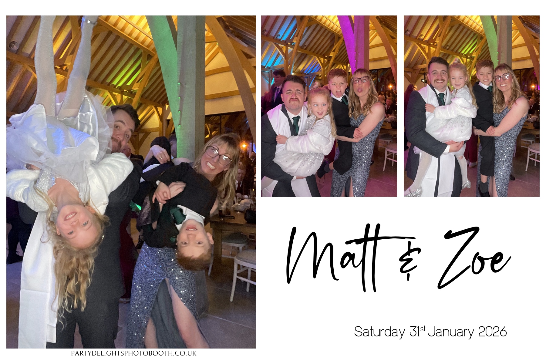 Matt and Zoe's Wedding | View more photos from the event at gallery.partydelightsphotobooth.co.uk/u/PartyDelightsPhotoBooth/Matt-and-Zoes-Wedding