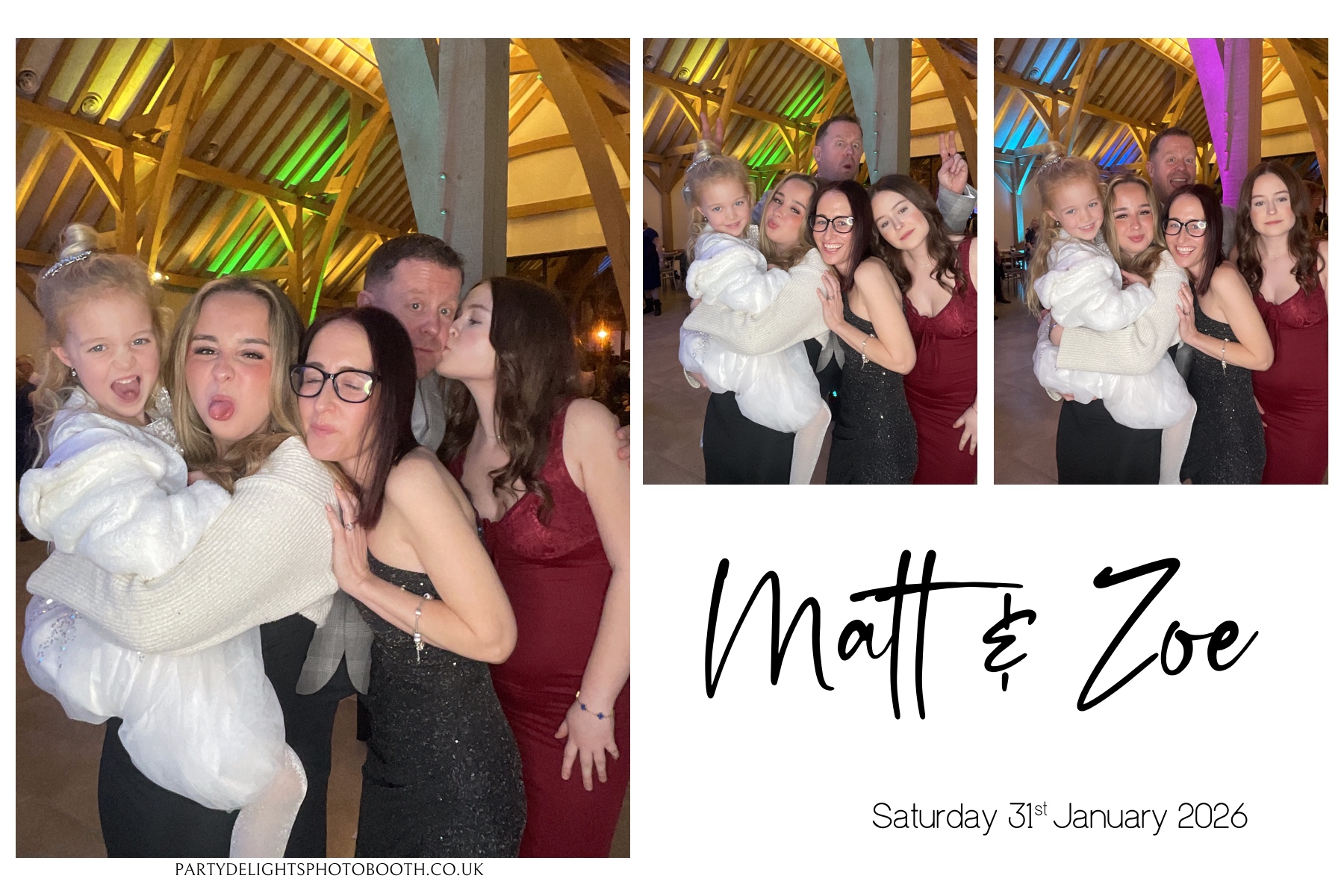 Matt and Zoe's Wedding | View more photos from the event at gallery.partydelightsphotobooth.co.uk/u/PartyDelightsPhotoBooth/Matt-and-Zoes-Wedding