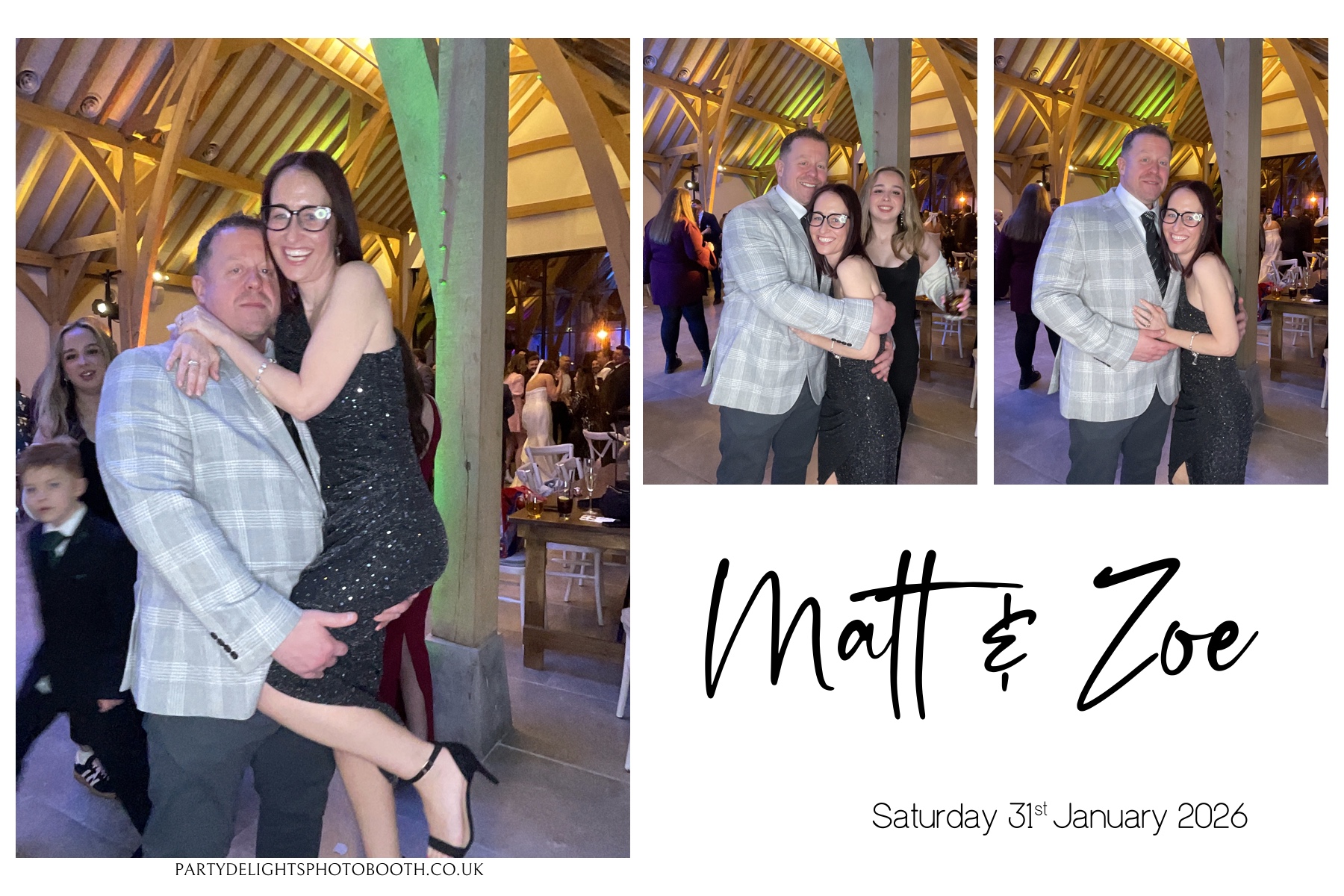 Matt and Zoe's Wedding | View more photos from the event at gallery.partydelightsphotobooth.co.uk/u/PartyDelightsPhotoBooth/Matt-and-Zoes-Wedding