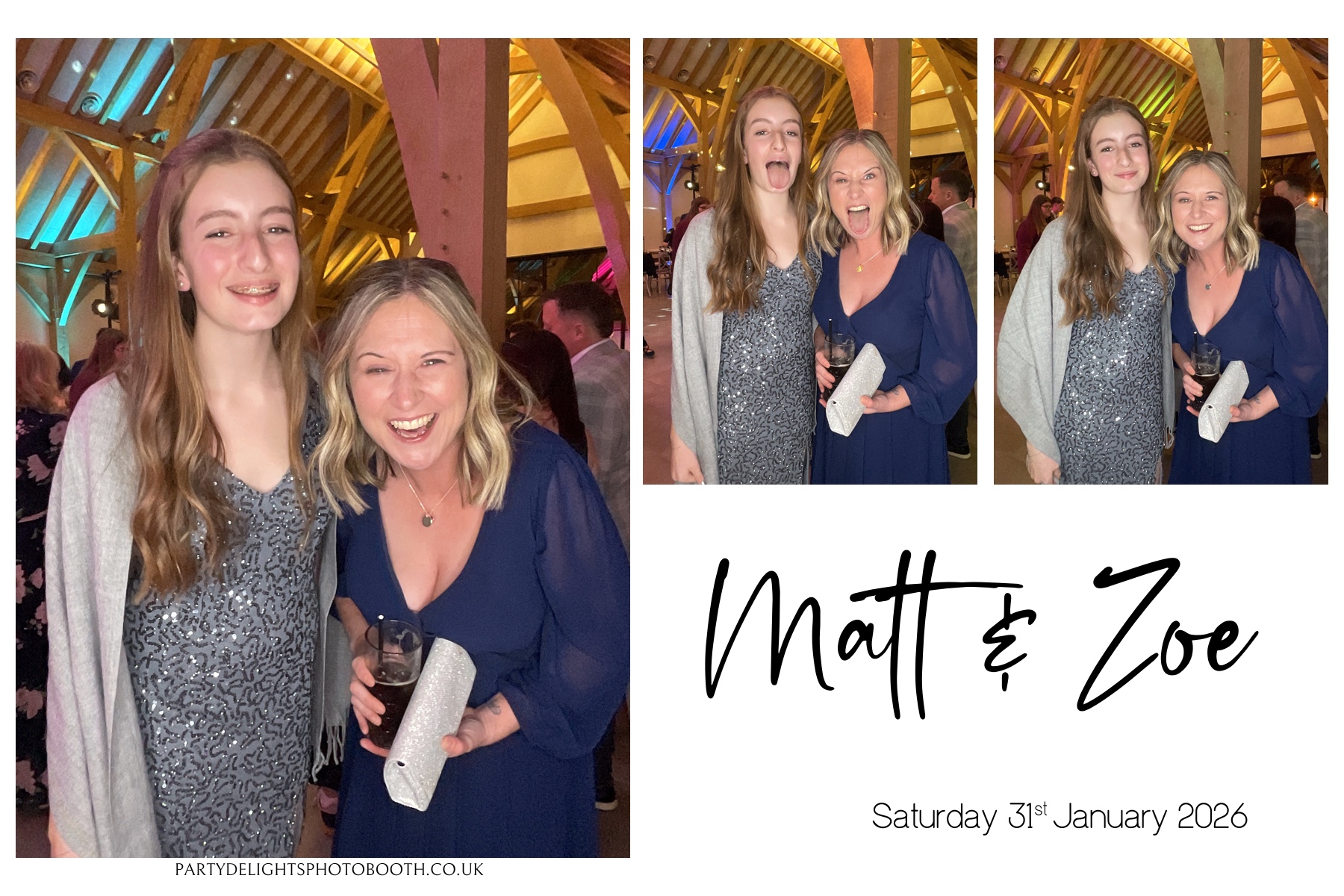 Matt and Zoe's Wedding | View more photos from the event at gallery.partydelightsphotobooth.co.uk/u/PartyDelightsPhotoBooth/Matt-and-Zoes-Wedding