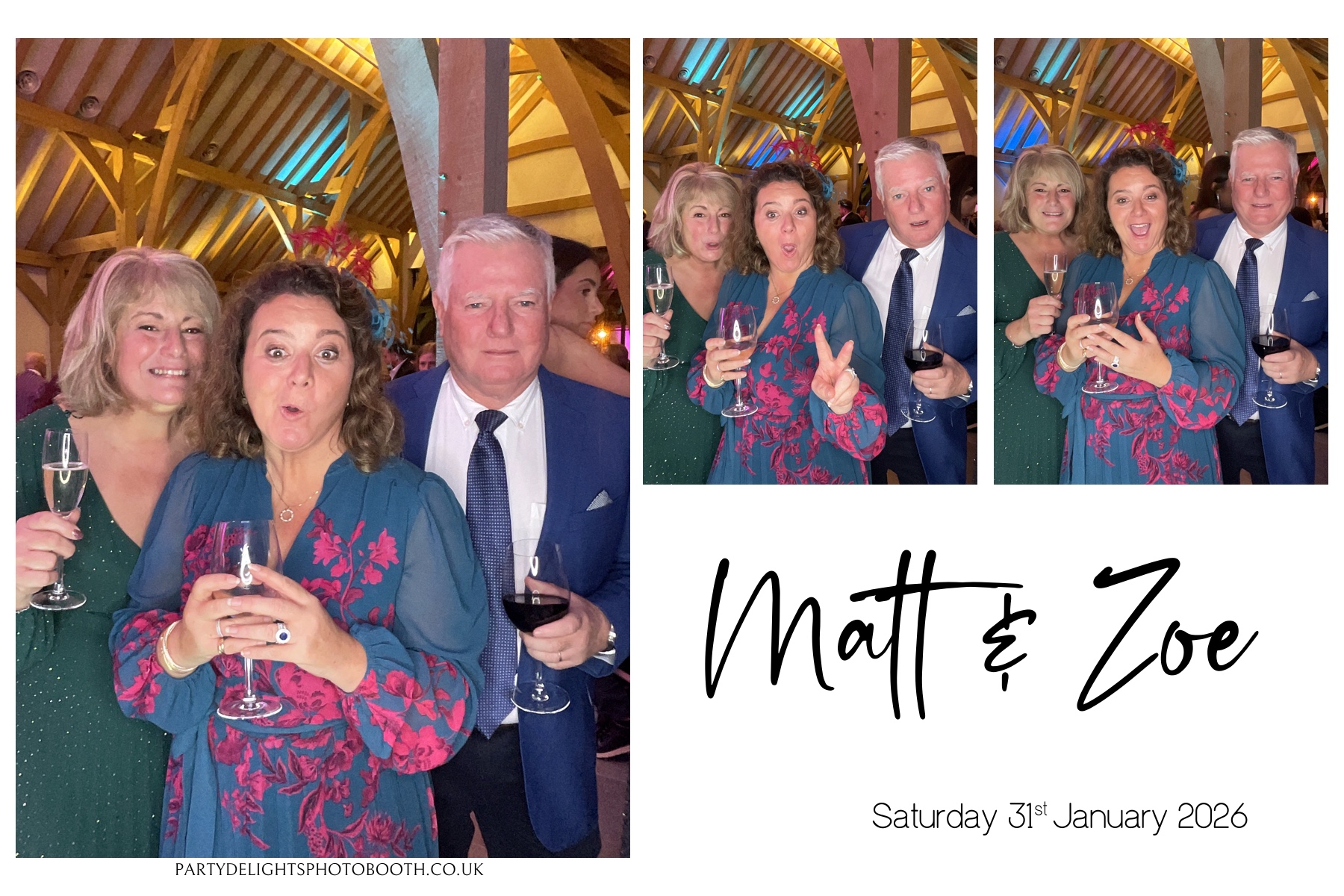 Matt and Zoe's Wedding | View more photos from the event at gallery.partydelightsphotobooth.co.uk/u/PartyDelightsPhotoBooth/Matt-and-Zoes-Wedding