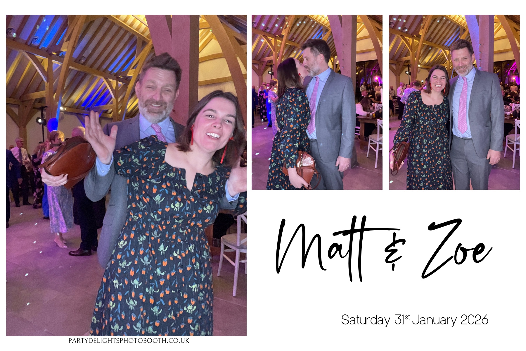 Matt and Zoe's Wedding | View more photos from the event at gallery.partydelightsphotobooth.co.uk/u/PartyDelightsPhotoBooth/Matt-and-Zoes-Wedding