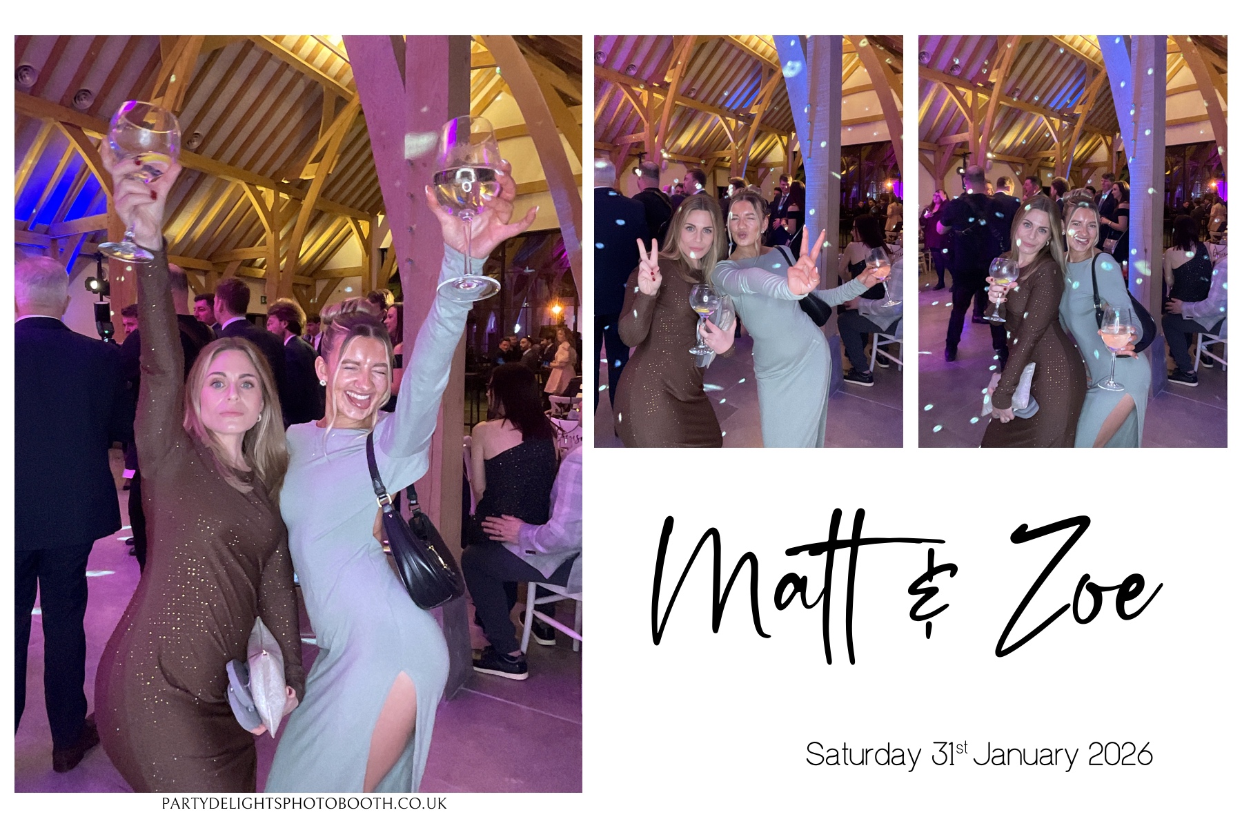 Matt and Zoe's Wedding | View more photos from the event at gallery.partydelightsphotobooth.co.uk/u/PartyDelightsPhotoBooth/Matt-and-Zoes-Wedding