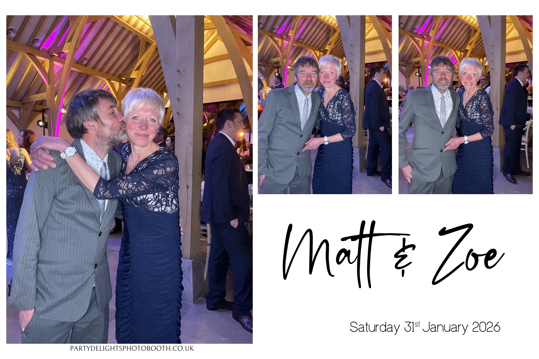 Matt and Zoe's Wedding | View more photos from the event at gallery.partydelightsphotobooth.co.uk/u/PartyDelightsPhotoBooth/Matt-and-Zoes-Wedding