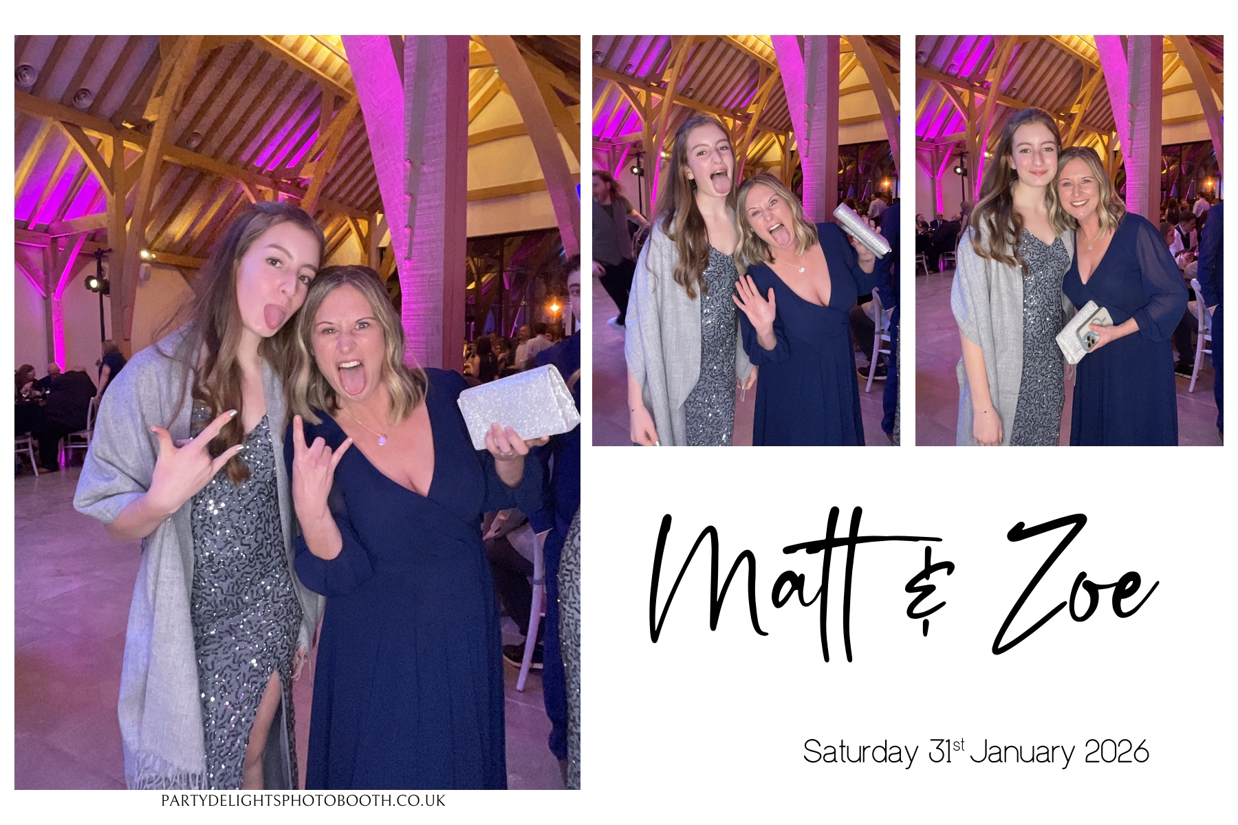 Matt and Zoe's Wedding | View more photos from the event at gallery.partydelightsphotobooth.co.uk/u/PartyDelightsPhotoBooth/Matt-and-Zoes-Wedding