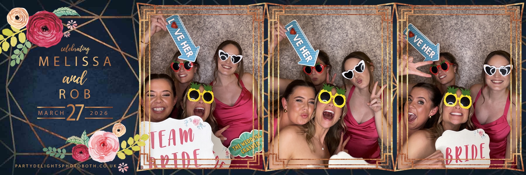 Melissa and Rob’s Wedding | View more photos from the event at gallery.partydelightsphotobooth.co.uk/u/PartyDelightsPhotoBooth/Melissa-and-Rob’s-Wedding