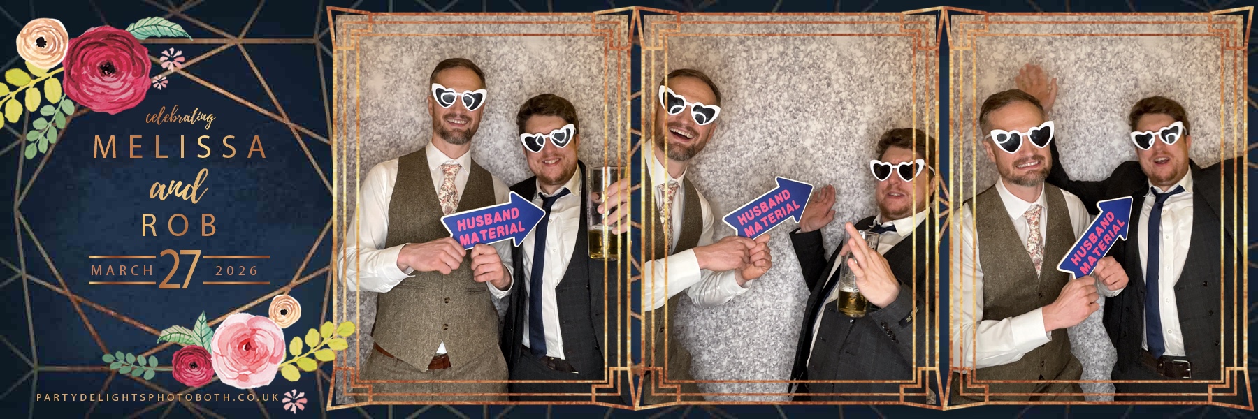 Melissa and Rob’s Wedding | View more photos from the event at gallery.partydelightsphotobooth.co.uk/u/PartyDelightsPhotoBooth/Melissa-and-Rob’s-Wedding