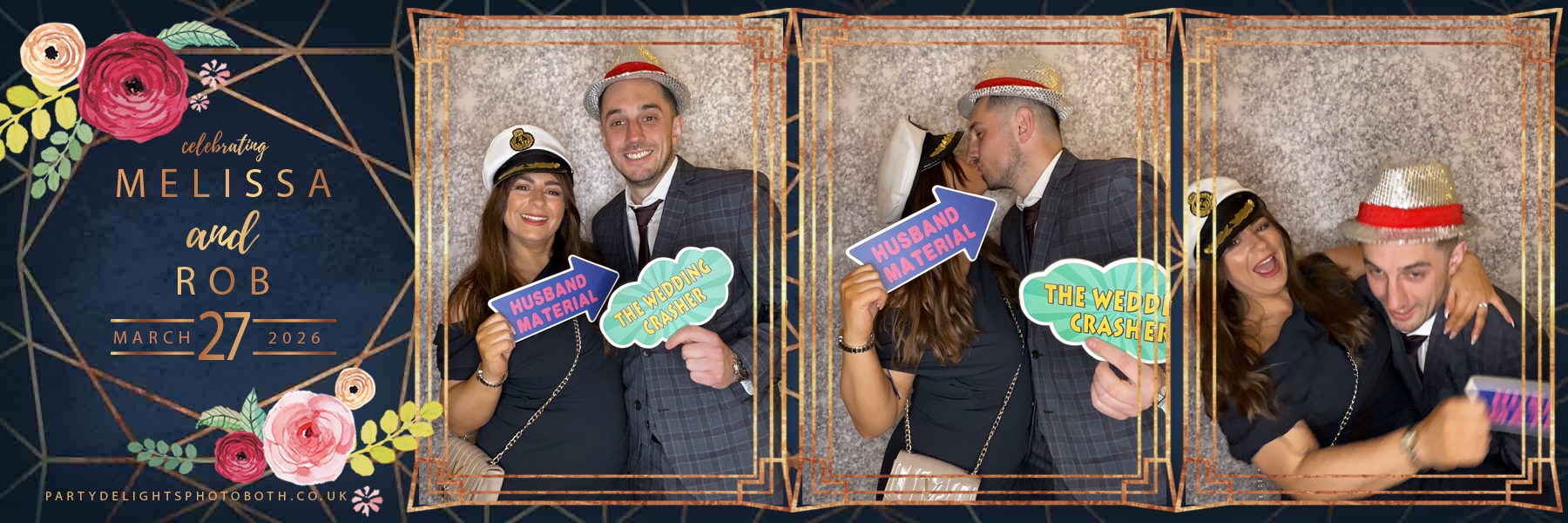 Melissa and Rob’s Wedding | View more photos from the event at gallery.partydelightsphotobooth.co.uk/u/PartyDelightsPhotoBooth/Melissa-and-Rob’s-Wedding