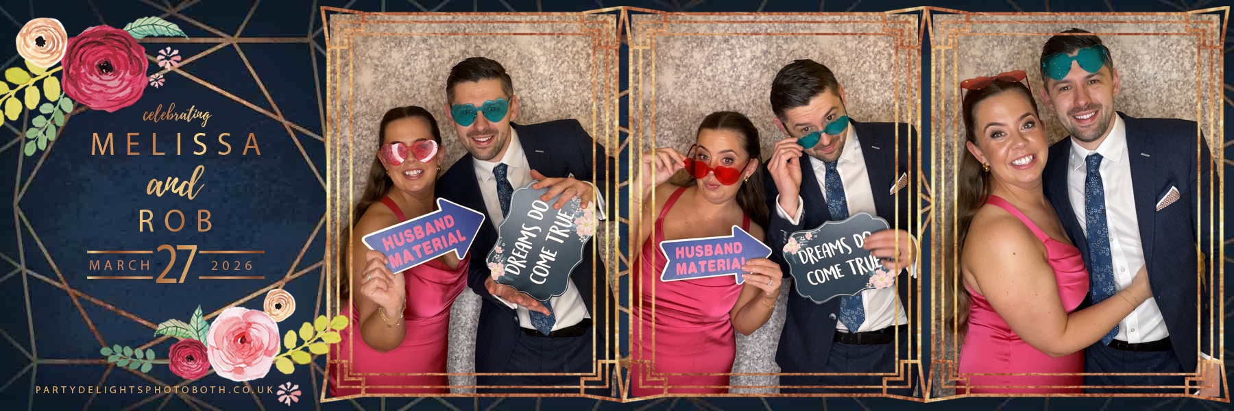 Melissa and Rob’s Wedding | View more photos from the event at gallery.partydelightsphotobooth.co.uk/u/PartyDelightsPhotoBooth/Melissa-and-Rob’s-Wedding
