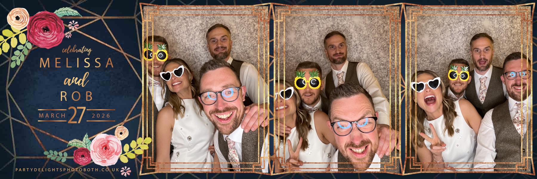 Melissa and Rob’s Wedding | View more photos from the event at gallery.partydelightsphotobooth.co.uk/u/PartyDelightsPhotoBooth/Melissa-and-Rob’s-Wedding