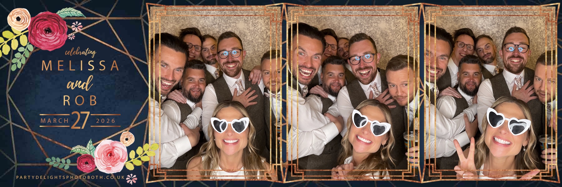 Melissa and Rob’s Wedding | View more photos from the event at gallery.partydelightsphotobooth.co.uk/u/PartyDelightsPhotoBooth/Melissa-and-Rob’s-Wedding