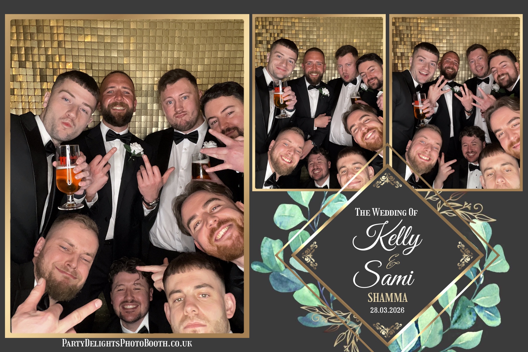 Mr and Mrs Shamma’s Wedding | View more photos from the event at gallery.partydelightsphotobooth.co.uk/u/PartyDelightsPhotoBooth/Mr-and-Mrs-Shamma’s-Wedding