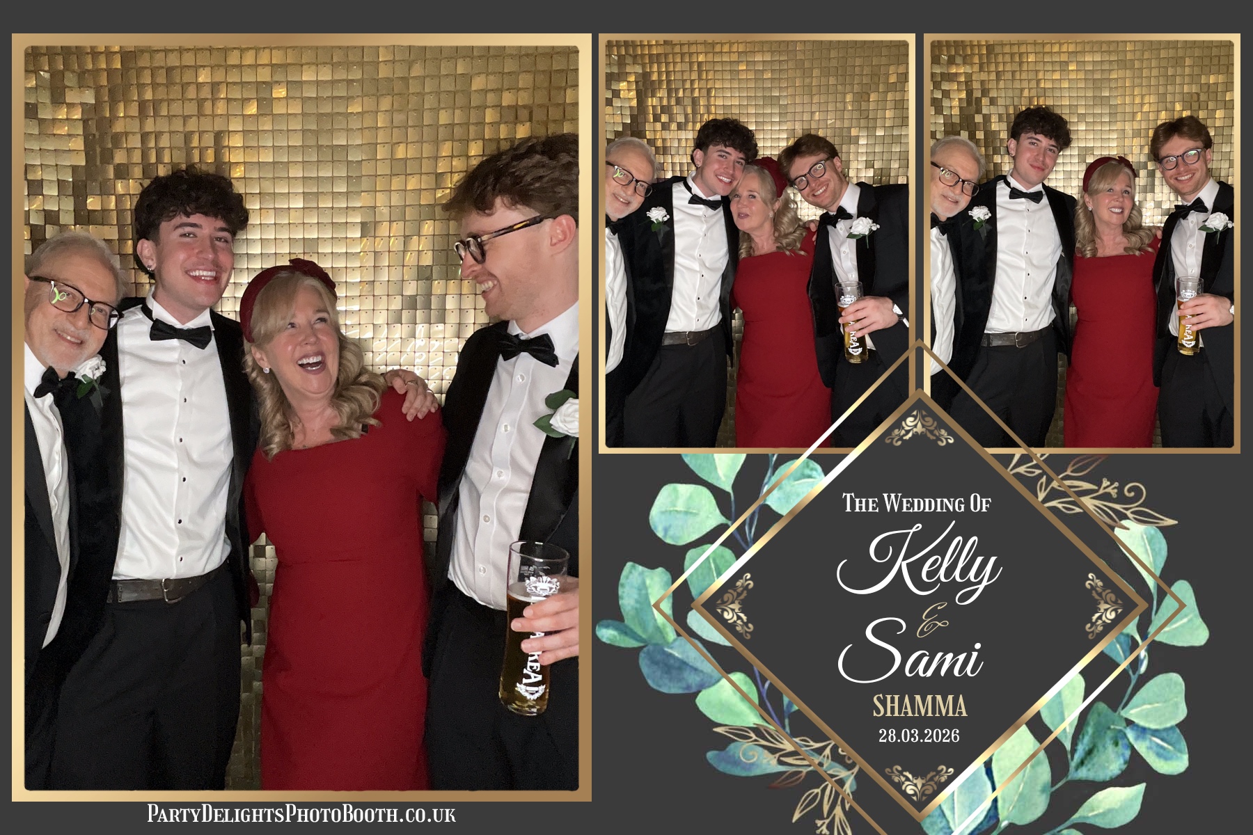 Mr and Mrs Shamma’s Wedding | View more photos from the event at gallery.partydelightsphotobooth.co.uk/u/PartyDelightsPhotoBooth/Mr-and-Mrs-Shamma’s-Wedding