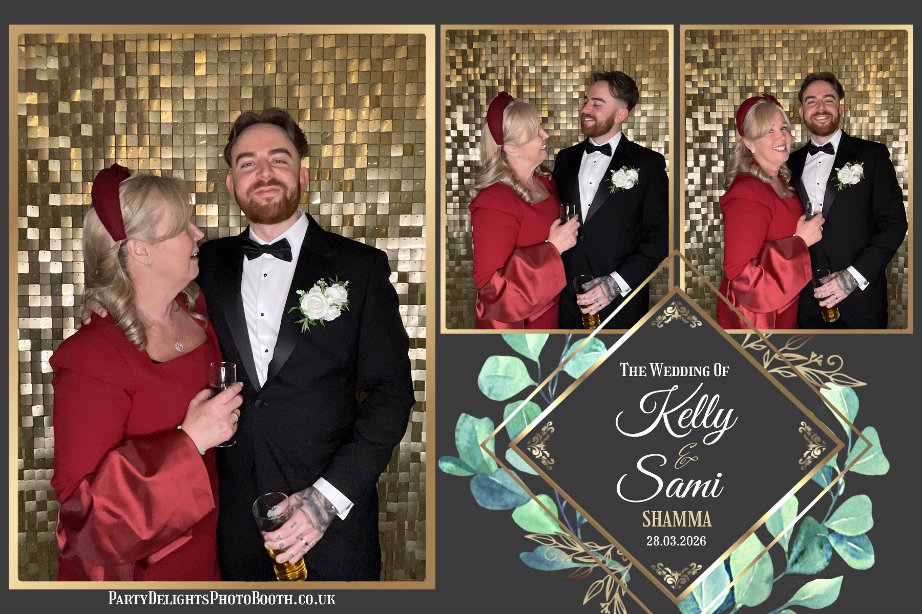 Mr and Mrs Shamma’s Wedding | View more photos from the event at gallery.partydelightsphotobooth.co.uk/u/PartyDelightsPhotoBooth/Mr-and-Mrs-Shamma’s-Wedding