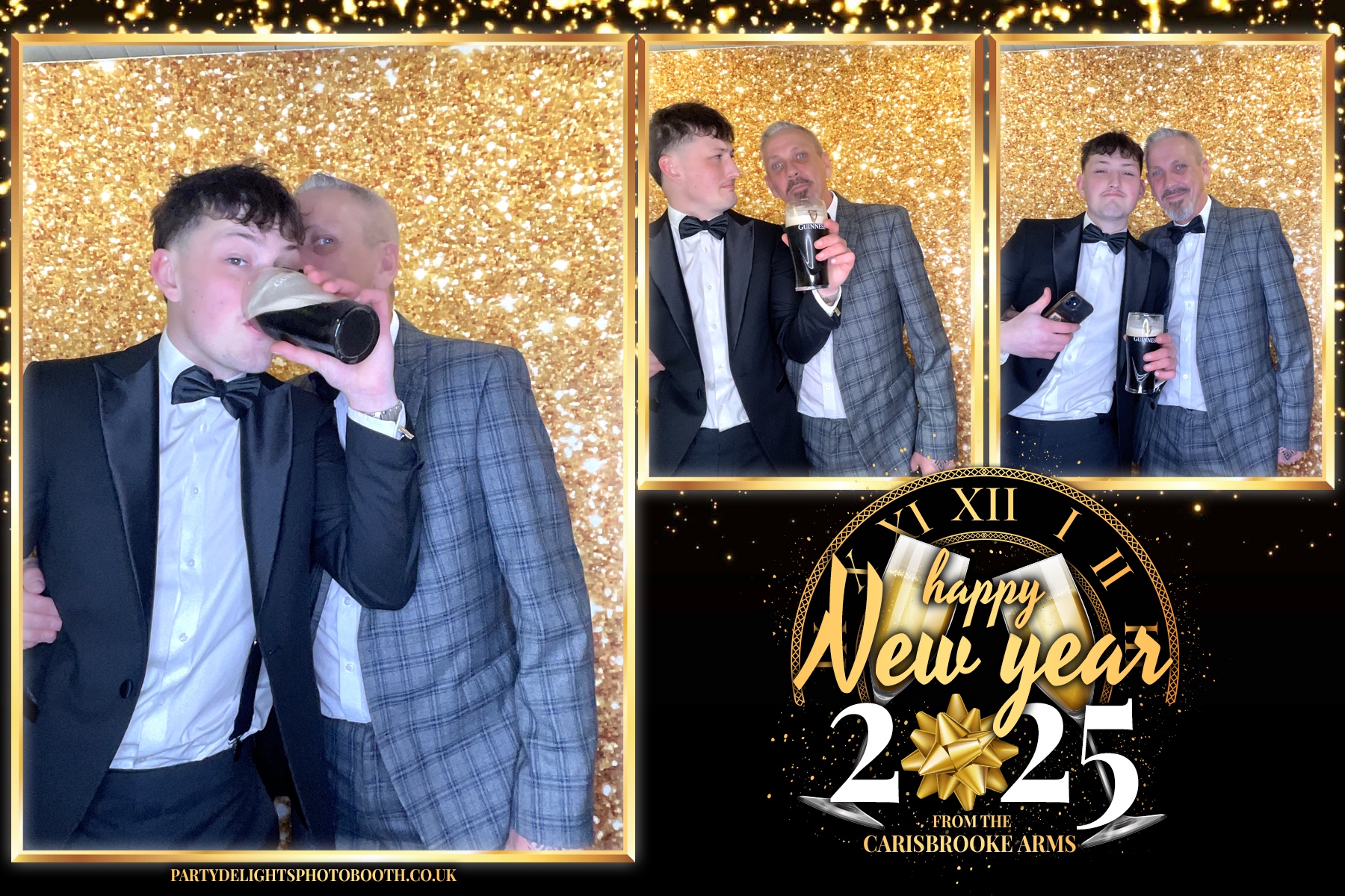 New Year's Eve/Black Tie Event | View more photos from the event at gallery.partydelightsphotobooth.co.uk/u/PartyDelightsPhotoBooth/New-Years-EveBlack-Tie-Event