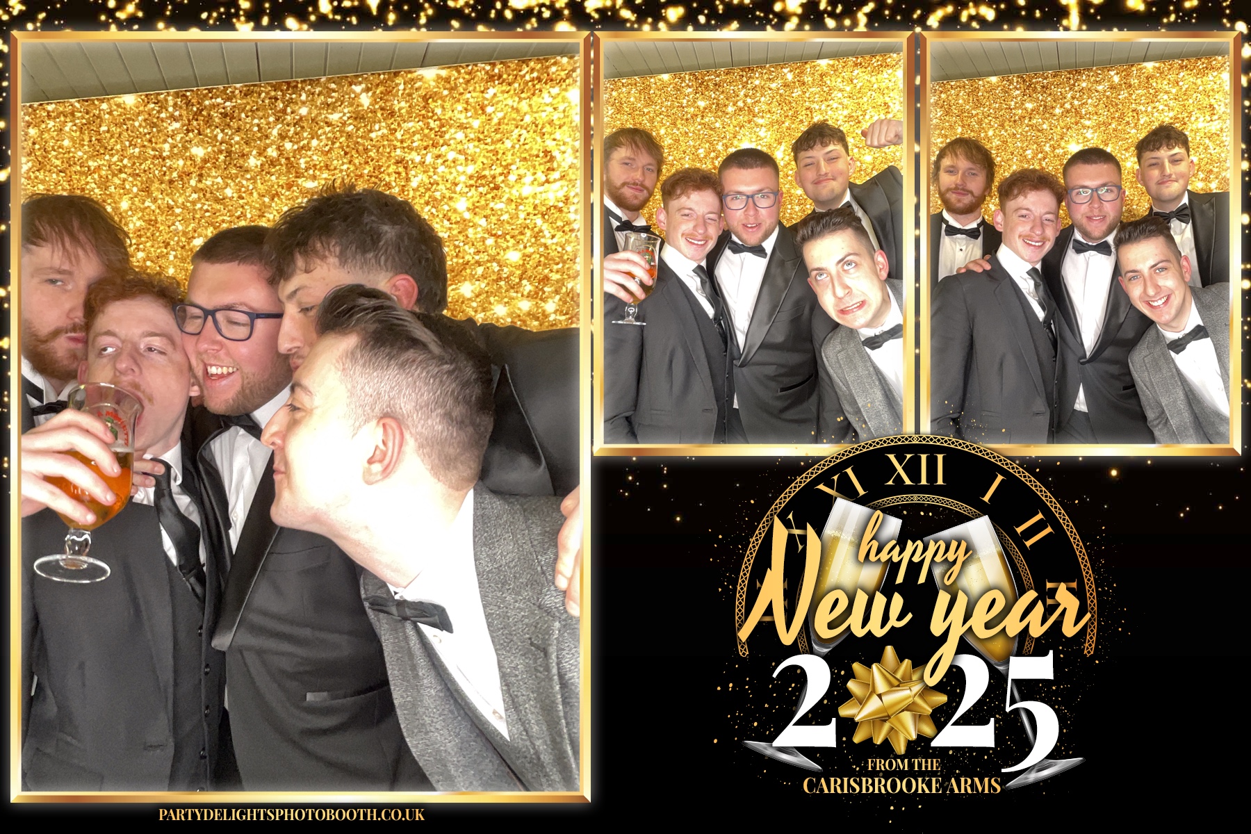 New Year's Eve/Black Tie Event | View more photos from the event at gallery.partydelightsphotobooth.co.uk/u/PartyDelightsPhotoBooth/New-Years-EveBlack-Tie-Event