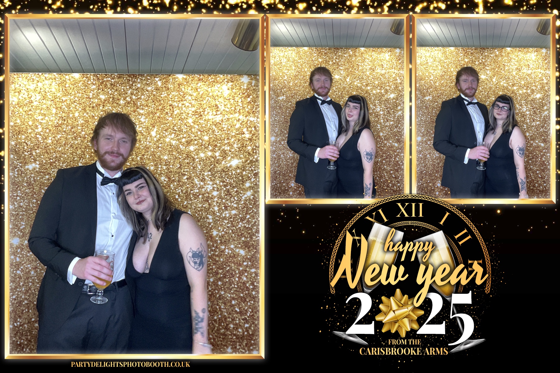 New Year's Eve/Black Tie Event | View more photos from the event at gallery.partydelightsphotobooth.co.uk/u/PartyDelightsPhotoBooth/New-Years-EveBlack-Tie-Event