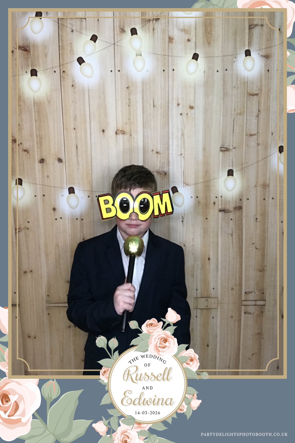 Russell and Edwina's wedding | View more photos from the event at gallery.partydelightsphotobooth.co.uk/u/PartyDelightsPhotoBooth/Russell-and-Edwinas-wedding