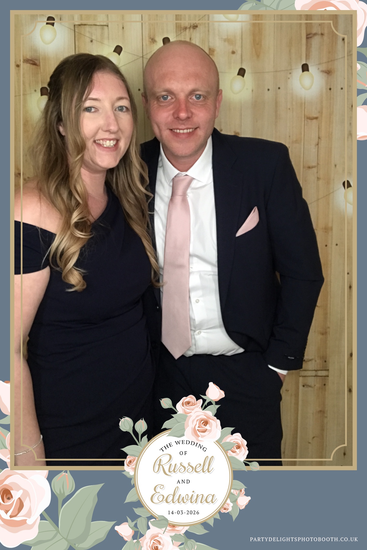 Russell and Edwina's wedding | View more photos from the event at gallery.partydelightsphotobooth.co.uk/u/PartyDelightsPhotoBooth/Russell-and-Edwinas-wedding