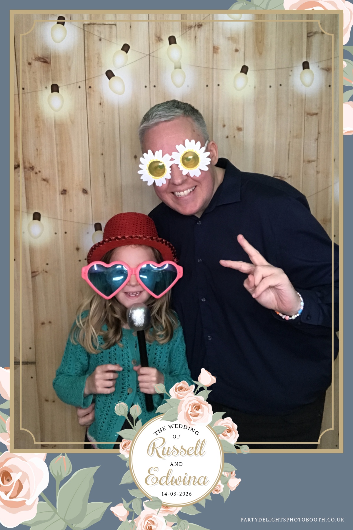 Russell and Edwina's wedding | View more photos from the event at gallery.partydelightsphotobooth.co.uk/u/PartyDelightsPhotoBooth/Russell-and-Edwinas-wedding