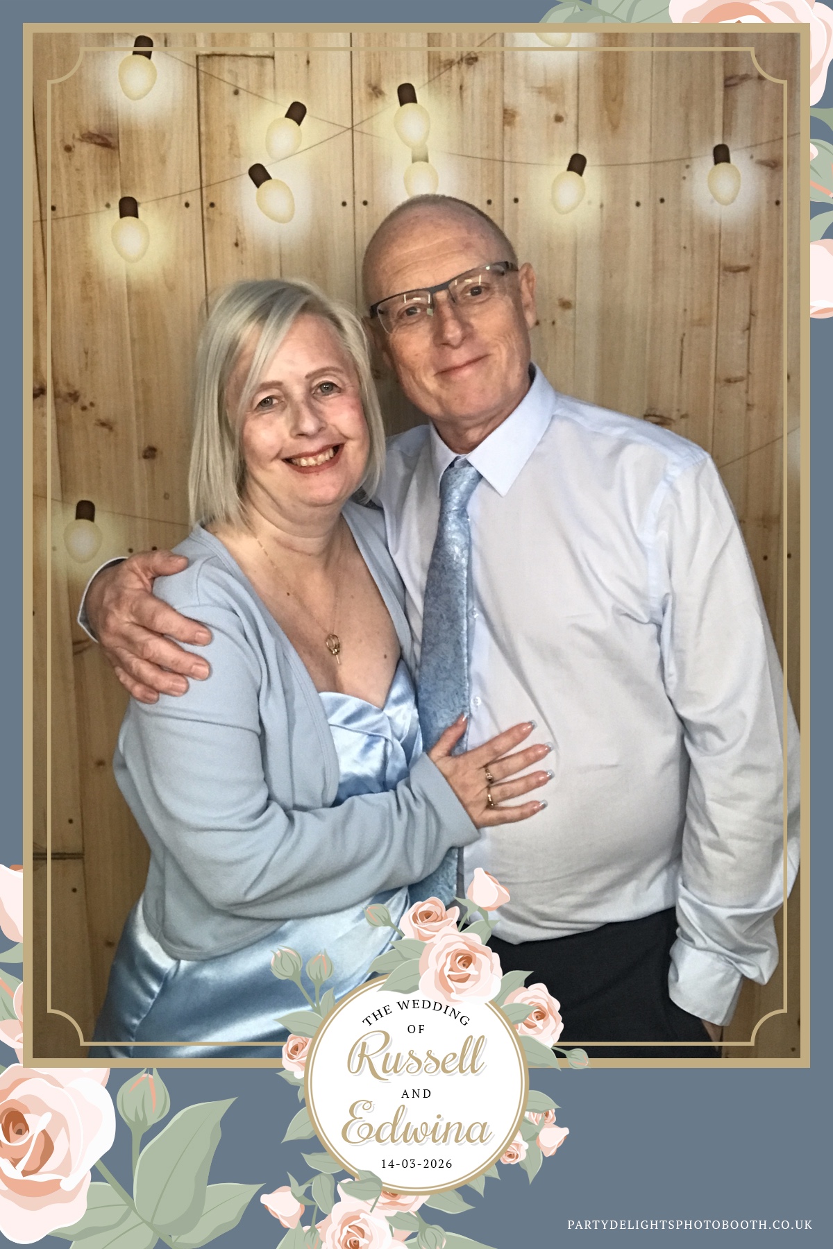 Russell and Edwina's wedding | View more photos from the event at gallery.partydelightsphotobooth.co.uk/u/PartyDelightsPhotoBooth/Russell-and-Edwinas-wedding