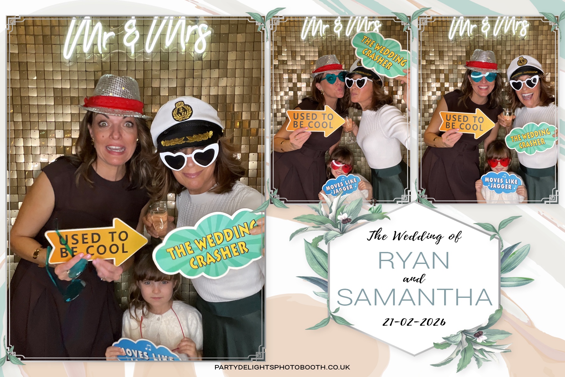 Samantha & Ryan Powar | View more photos from the event at gallery.partydelightsphotobooth.co.uk/u/PartyDelightsPhotoBooth/Samantha-Ryan-Powar