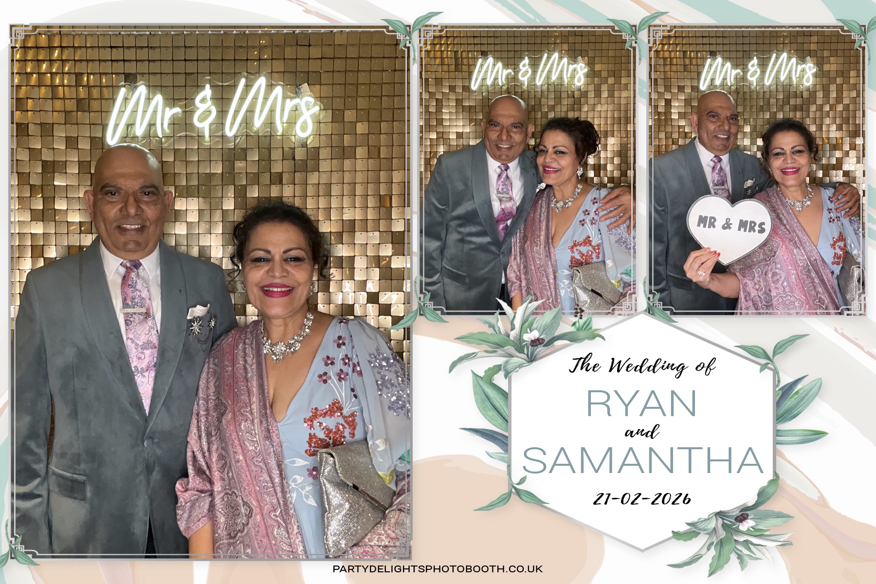 Samantha & Ryan Powar | View more photos from the event at gallery.partydelightsphotobooth.co.uk/u/PartyDelightsPhotoBooth/Samantha-Ryan-Powar