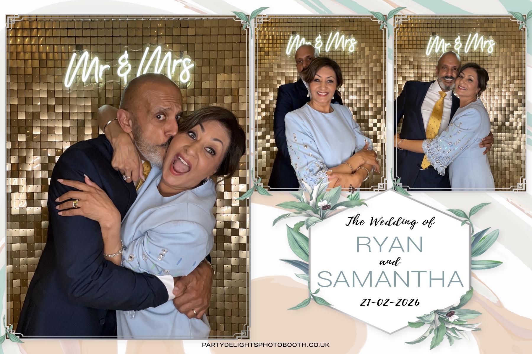 Samantha & Ryan Powar | View more photos from the event at gallery.partydelightsphotobooth.co.uk/u/PartyDelightsPhotoBooth/Samantha-Ryan-Powar