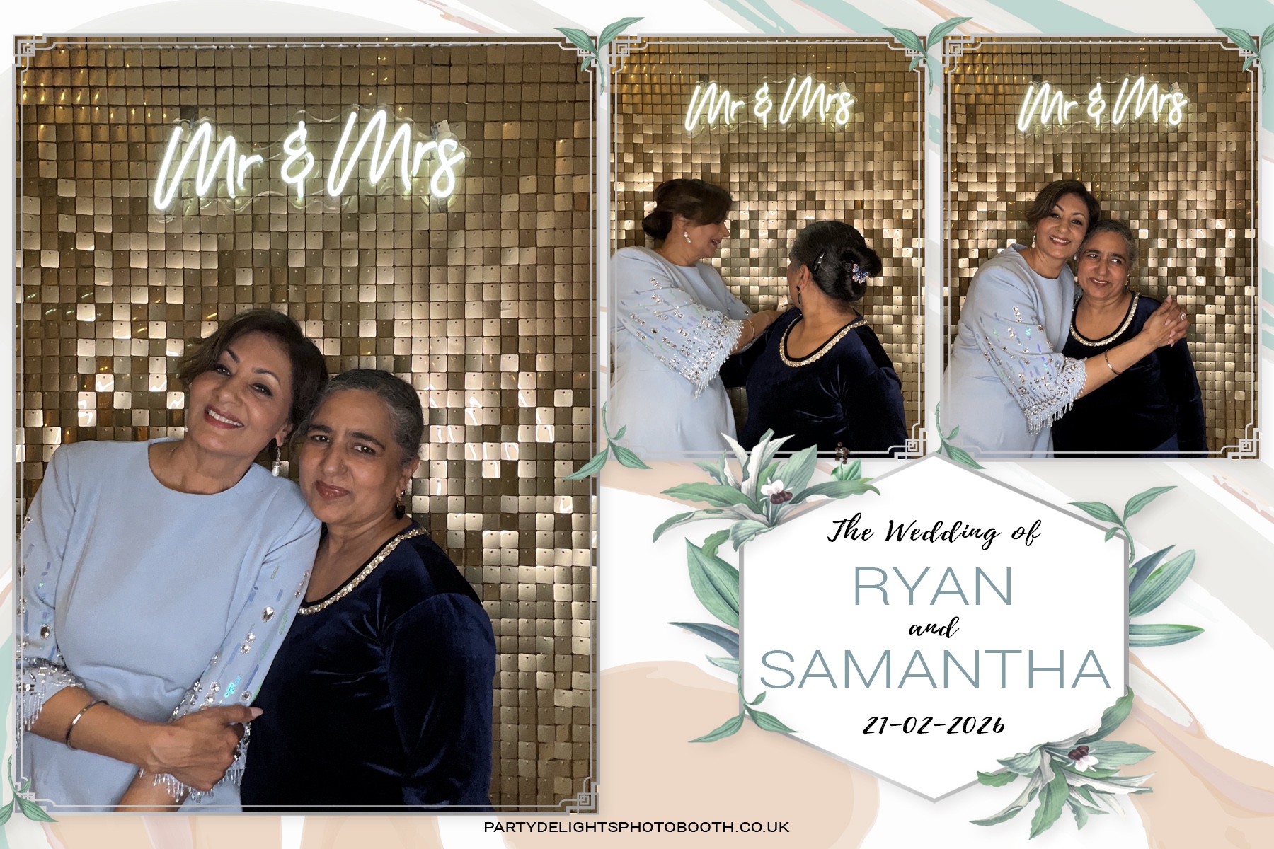 Samantha & Ryan Powar | View more photos from the event at gallery.partydelightsphotobooth.co.uk/u/PartyDelightsPhotoBooth/Samantha-Ryan-Powar