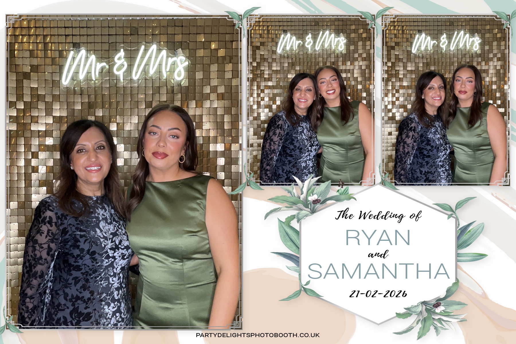 Samantha & Ryan Powar | View more photos from the event at gallery.partydelightsphotobooth.co.uk/u/PartyDelightsPhotoBooth/Samantha-Ryan-Powar