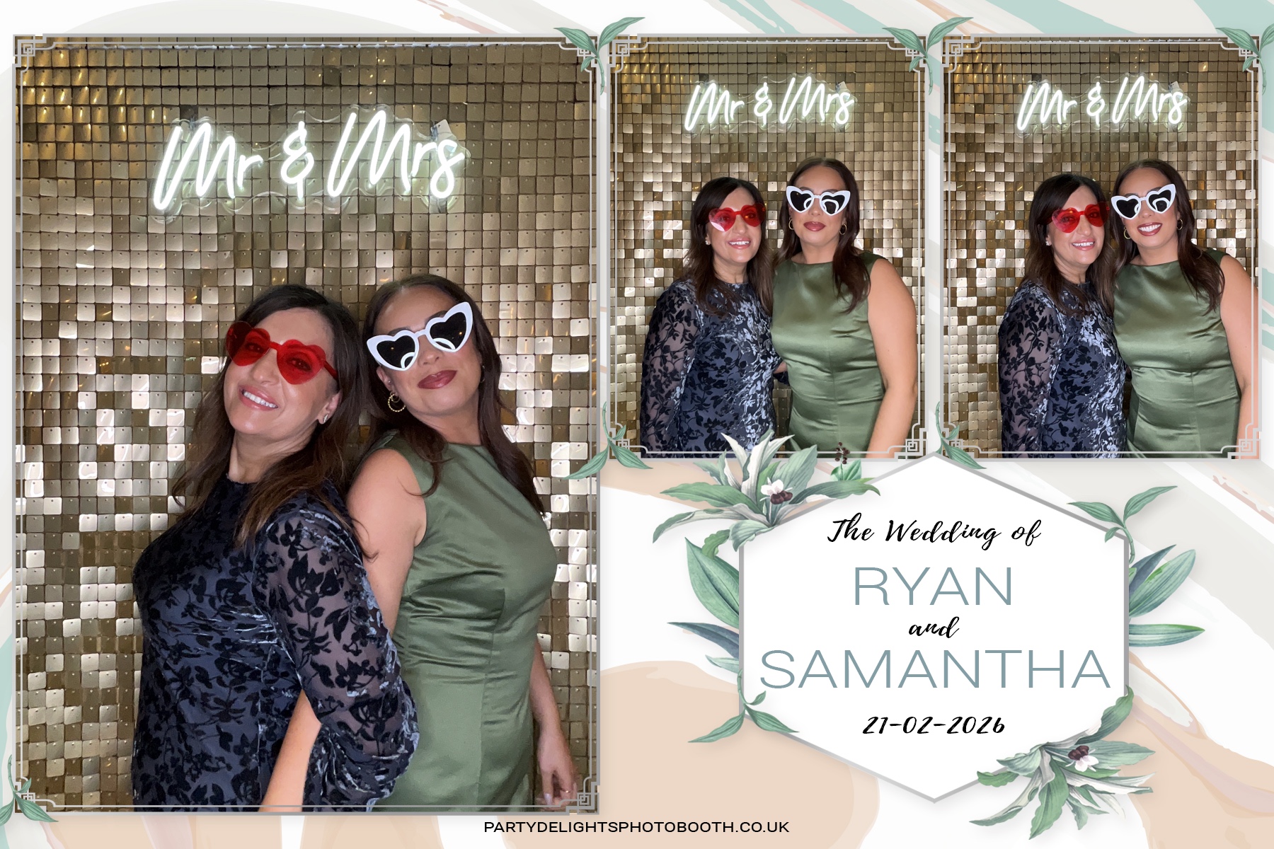 Samantha & Ryan Powar | View more photos from the event at gallery.partydelightsphotobooth.co.uk/u/PartyDelightsPhotoBooth/Samantha-Ryan-Powar