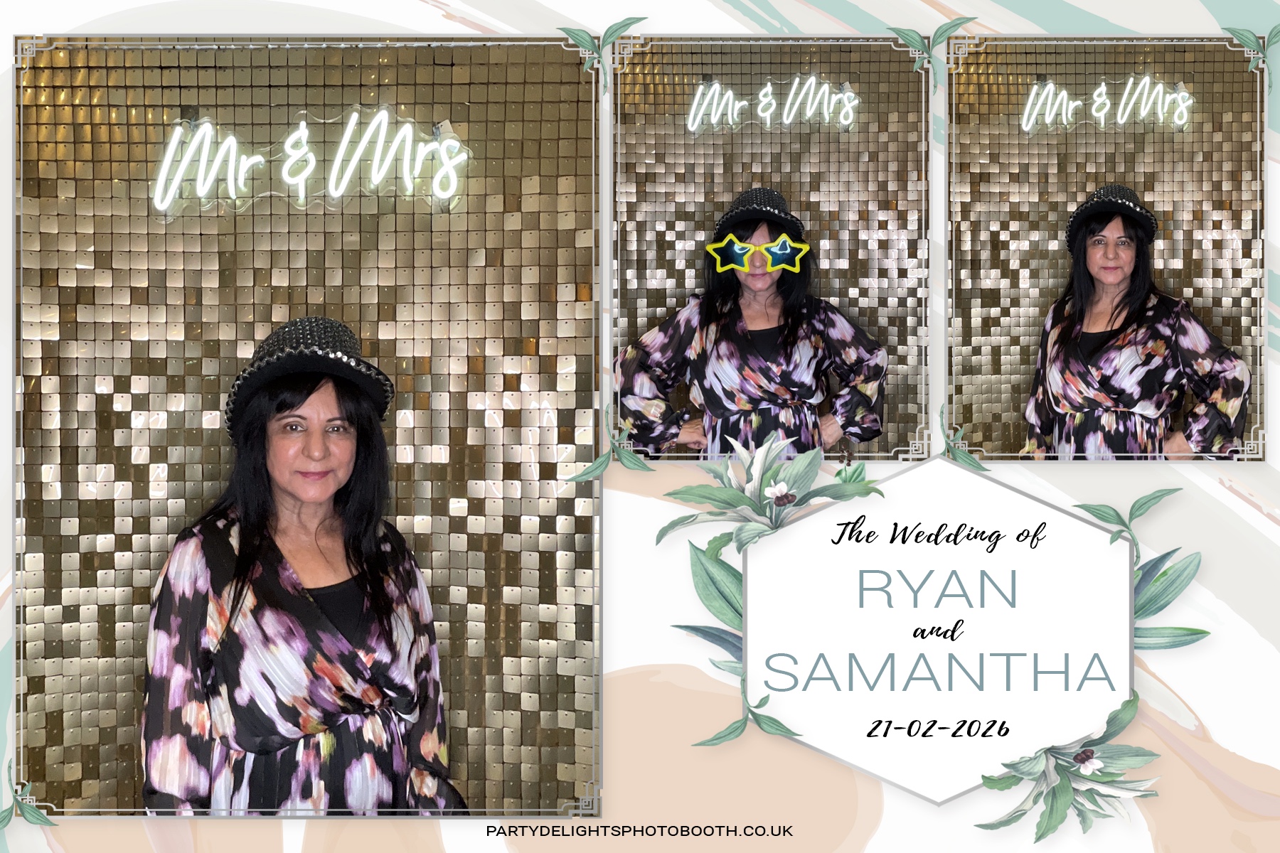 Samantha & Ryan Powar | View more photos from the event at gallery.partydelightsphotobooth.co.uk/u/PartyDelightsPhotoBooth/Samantha-Ryan-Powar