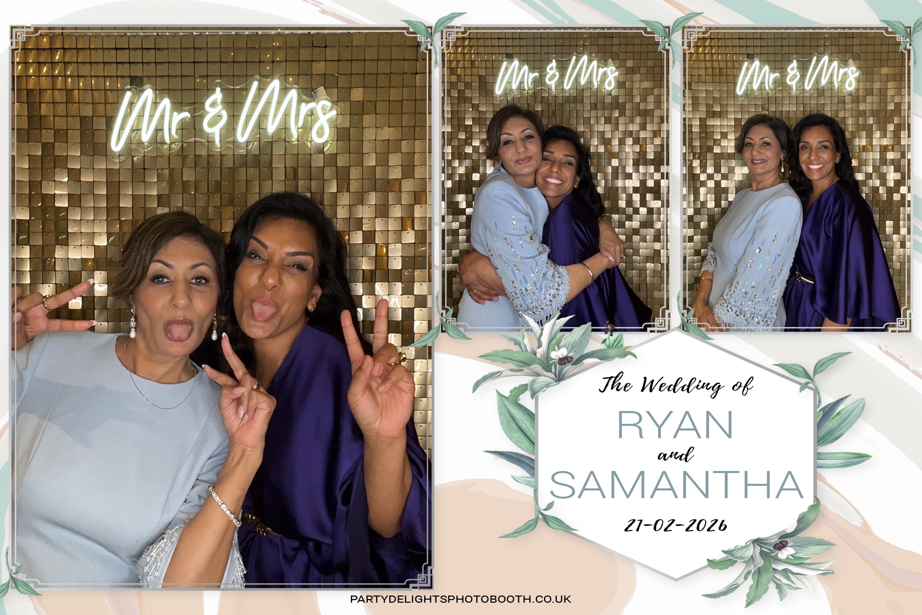 Samantha & Ryan Powar | View more photos from the event at gallery.partydelightsphotobooth.co.uk/u/PartyDelightsPhotoBooth/Samantha-Ryan-Powar