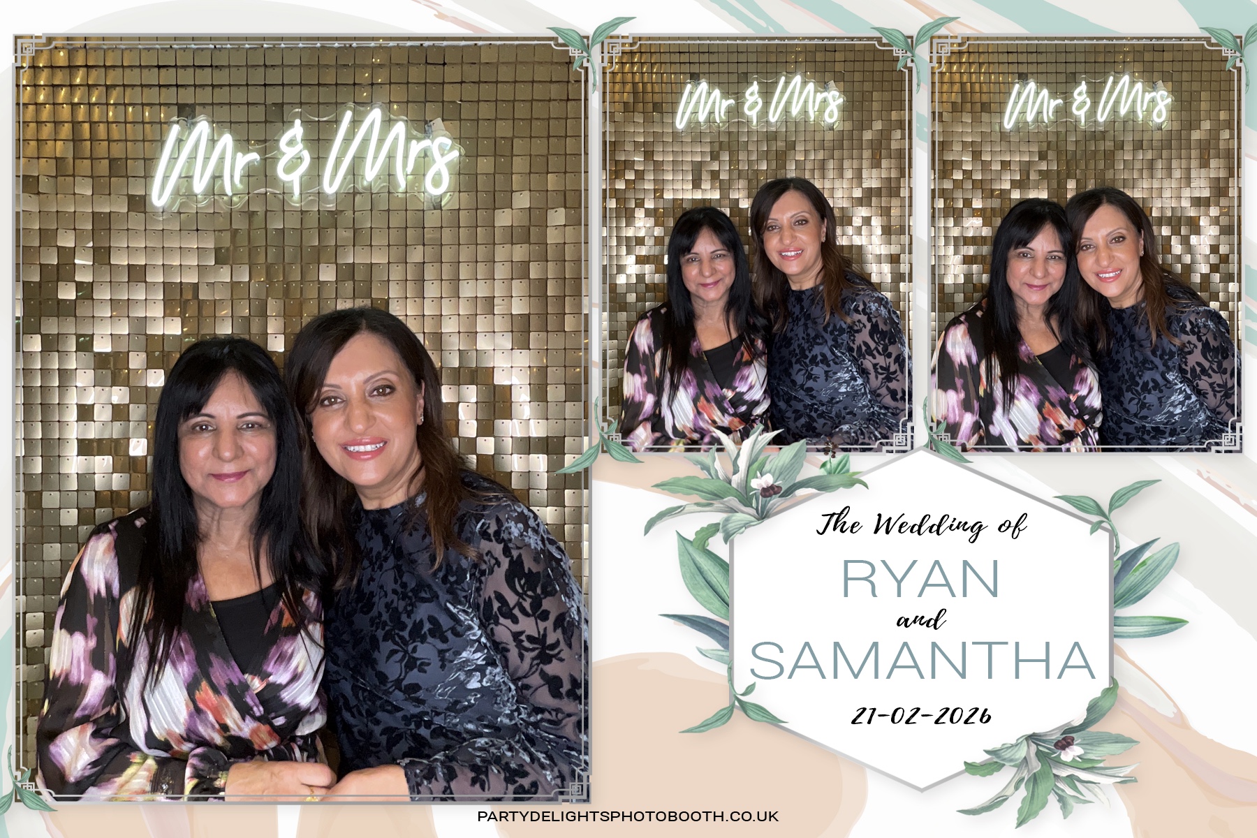 Samantha & Ryan Powar | View more photos from the event at gallery.partydelightsphotobooth.co.uk/u/PartyDelightsPhotoBooth/Samantha-Ryan-Powar