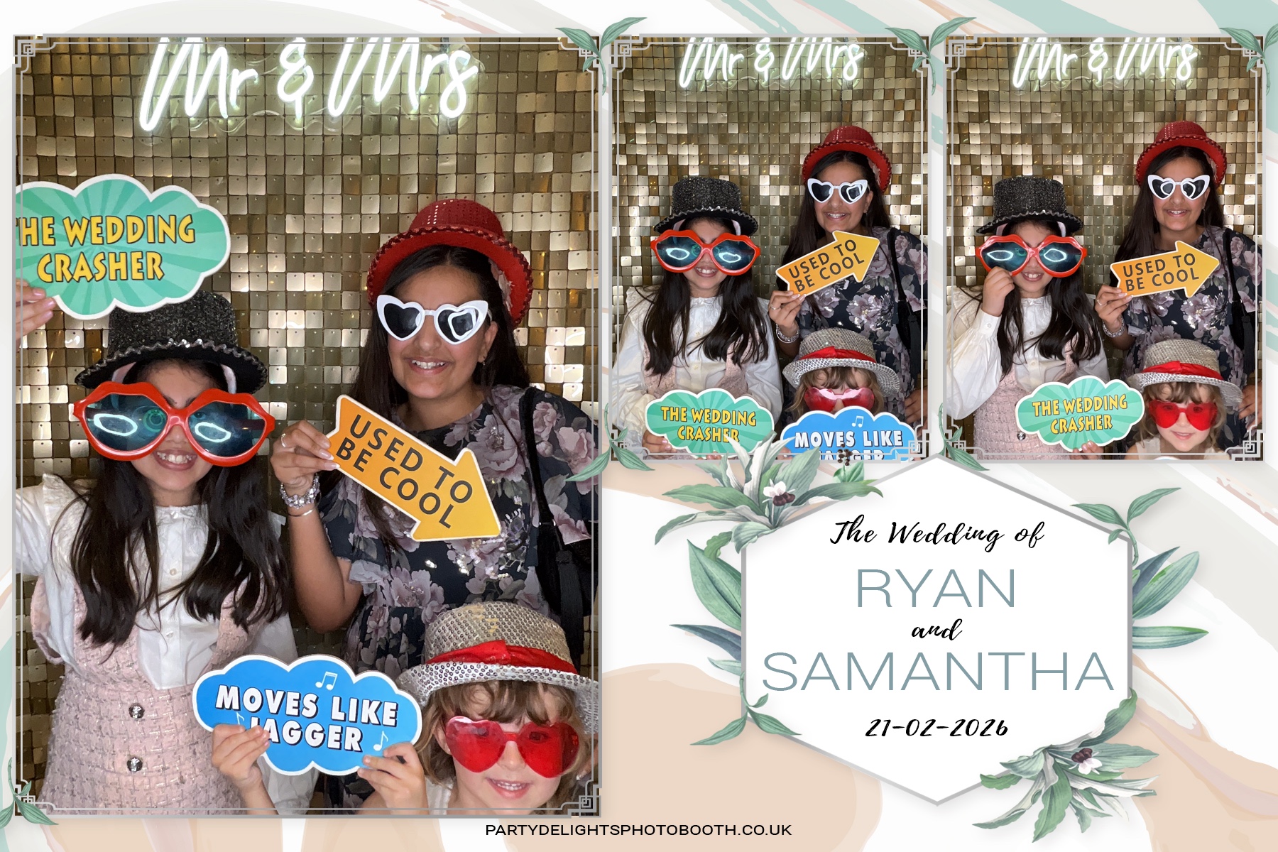 Samantha & Ryan Powar | View more photos from the event at gallery.partydelightsphotobooth.co.uk/u/PartyDelightsPhotoBooth/Samantha-Ryan-Powar