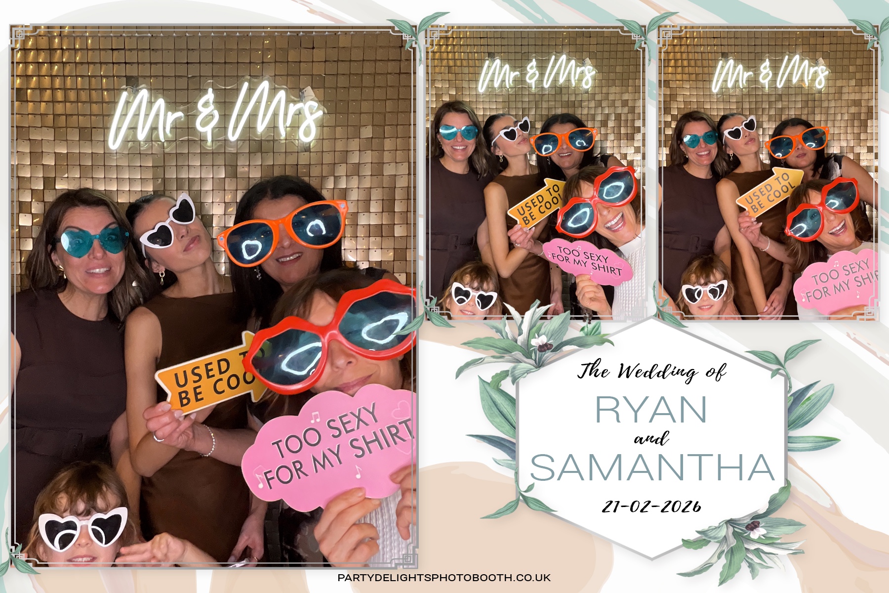 Samantha & Ryan Powar | View more photos from the event at gallery.partydelightsphotobooth.co.uk/u/PartyDelightsPhotoBooth/Samantha-Ryan-Powar