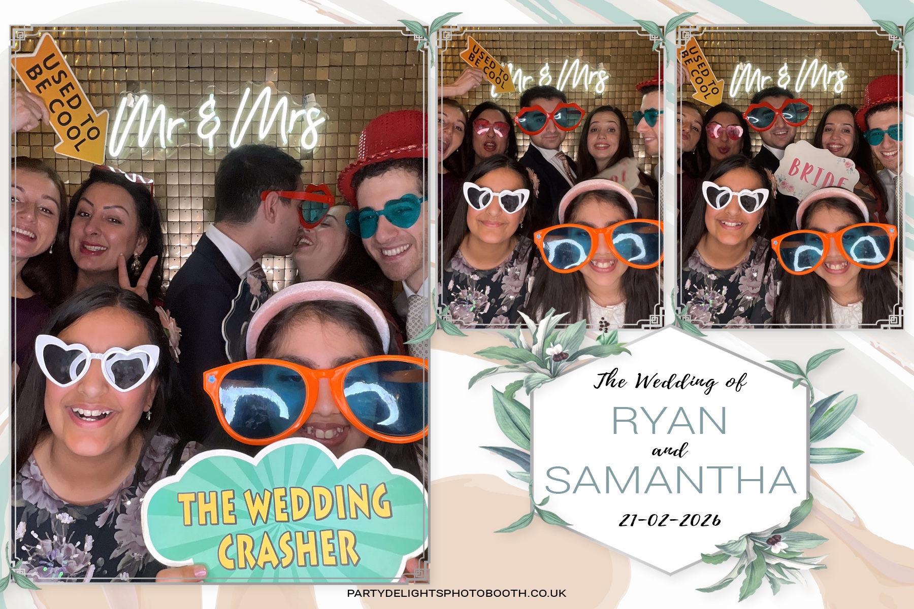 Samantha & Ryan Powar | View more photos from the event at gallery.partydelightsphotobooth.co.uk/u/PartyDelightsPhotoBooth/Samantha-Ryan-Powar