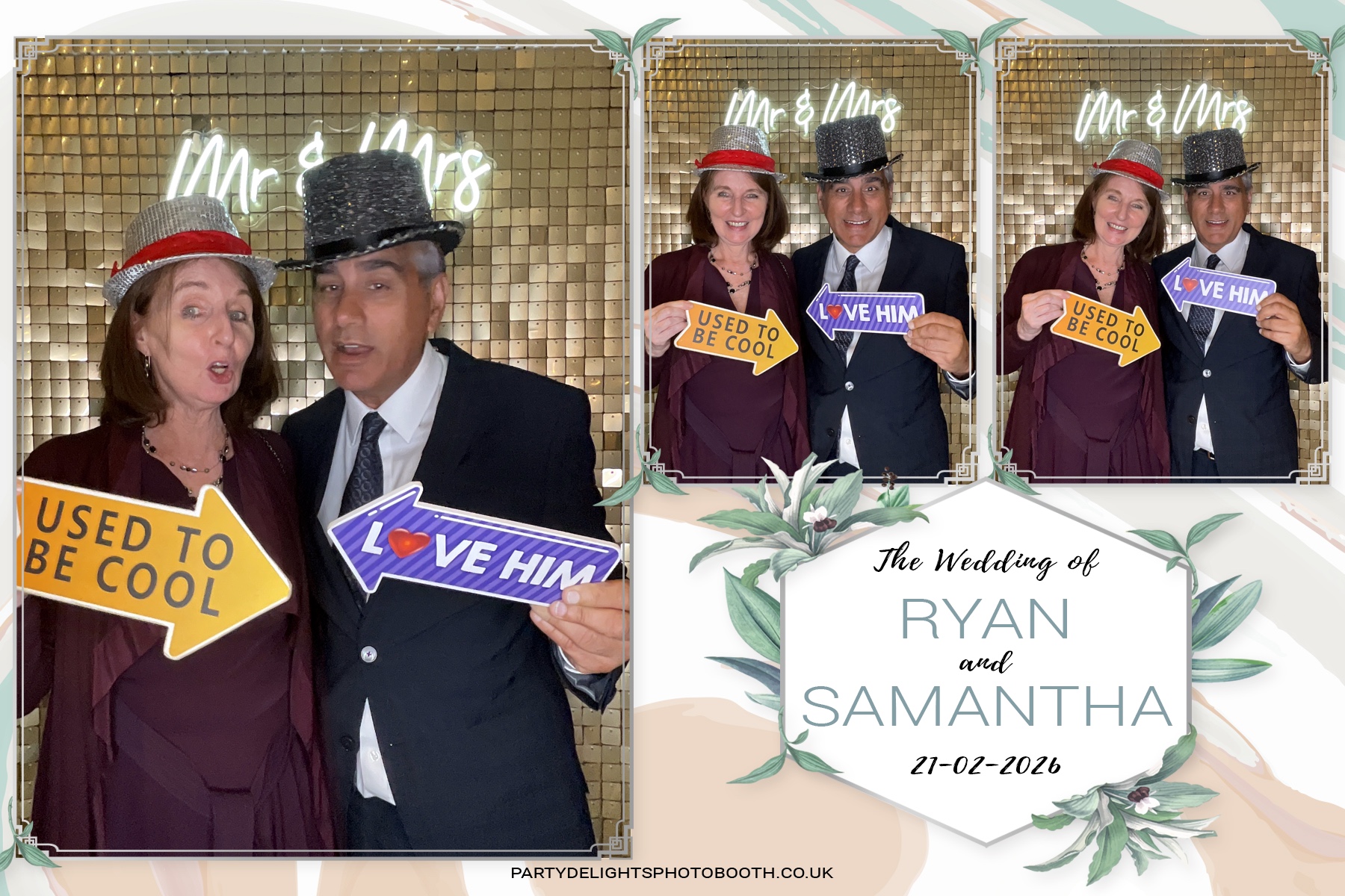 Samantha & Ryan Powar | View more photos from the event at gallery.partydelightsphotobooth.co.uk/u/PartyDelightsPhotoBooth/Samantha-Ryan-Powar