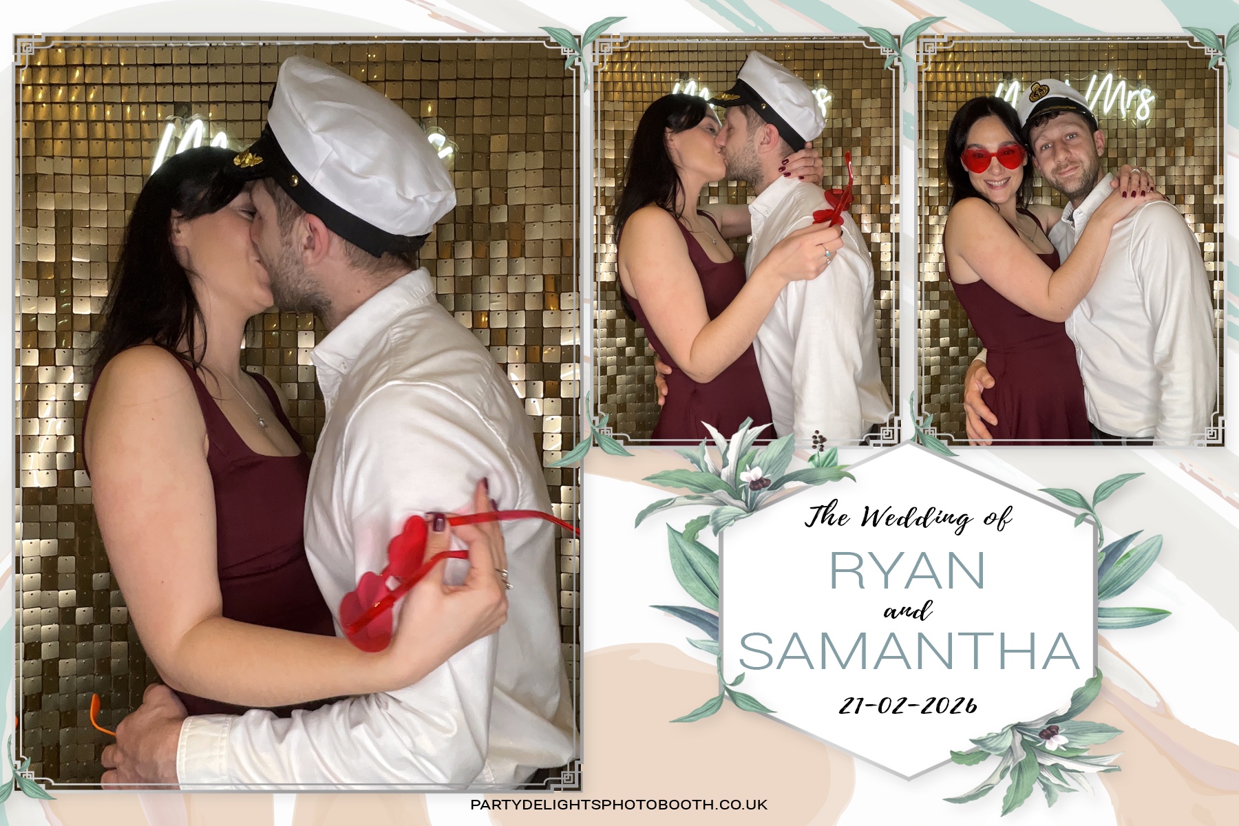 Samantha & Ryan Powar | View more photos from the event at gallery.partydelightsphotobooth.co.uk/u/PartyDelightsPhotoBooth/Samantha-Ryan-Powar