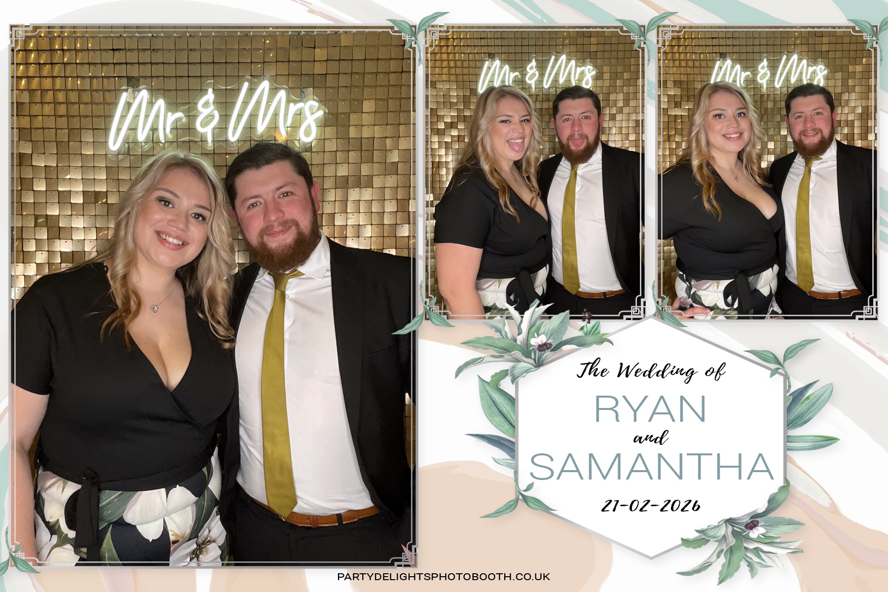 Samantha & Ryan Powar | View more photos from the event at gallery.partydelightsphotobooth.co.uk/u/PartyDelightsPhotoBooth/Samantha-Ryan-Powar