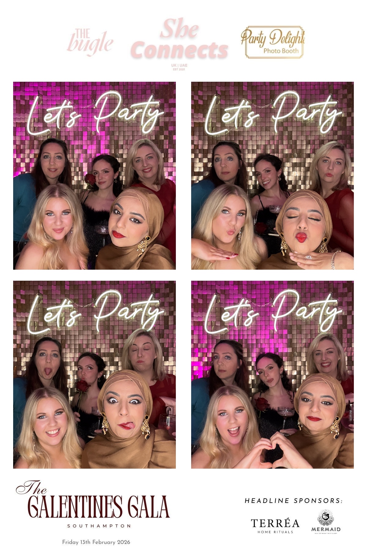She Connects Galentine's Gala | View more photos from the event at gallery.partydelightsphotobooth.co.uk/u/PartyDelightsPhotoBooth/She-Connects-Galentines-Gala